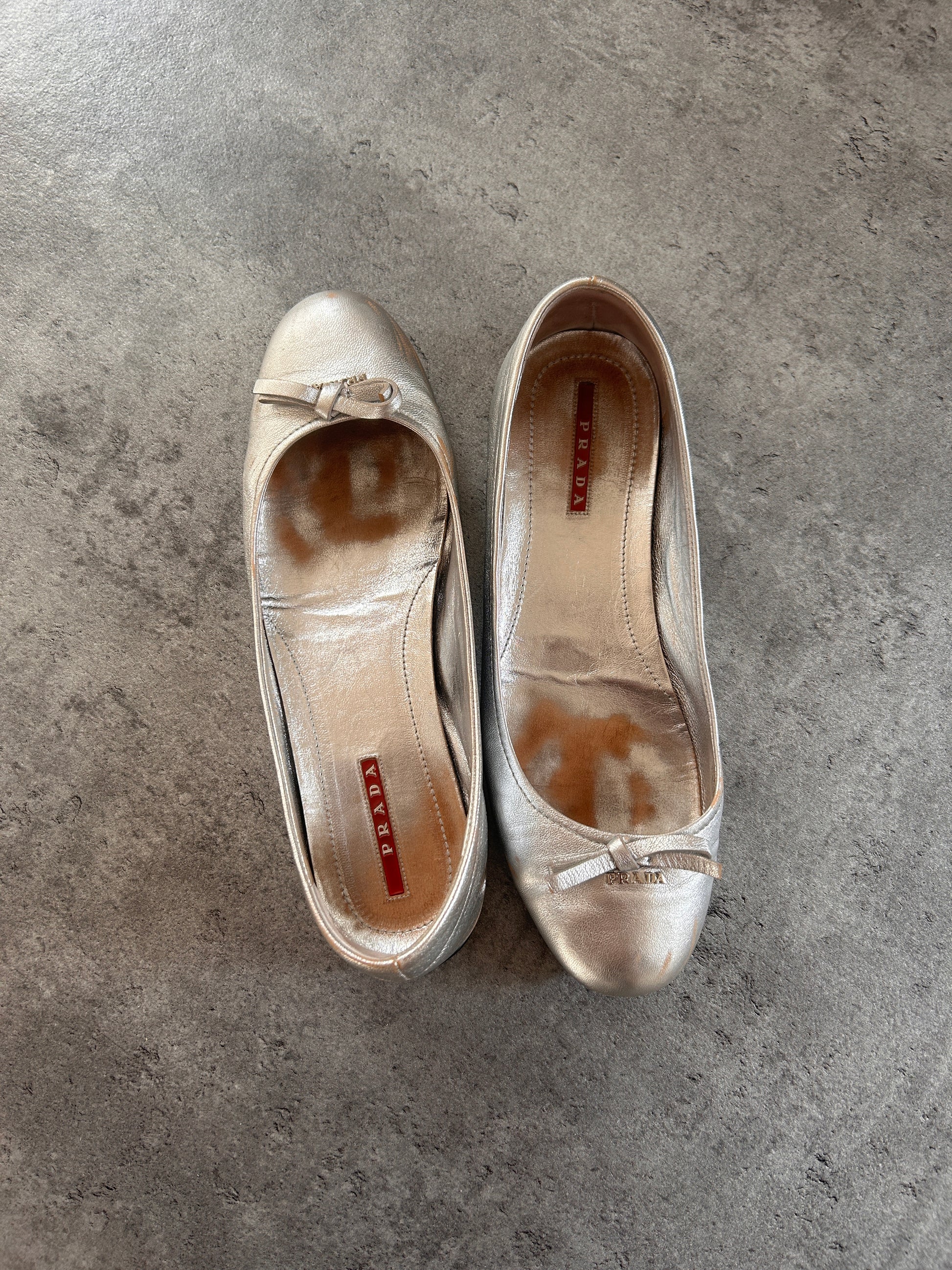 PRADA BALLERINAS VINTAGE 39EU