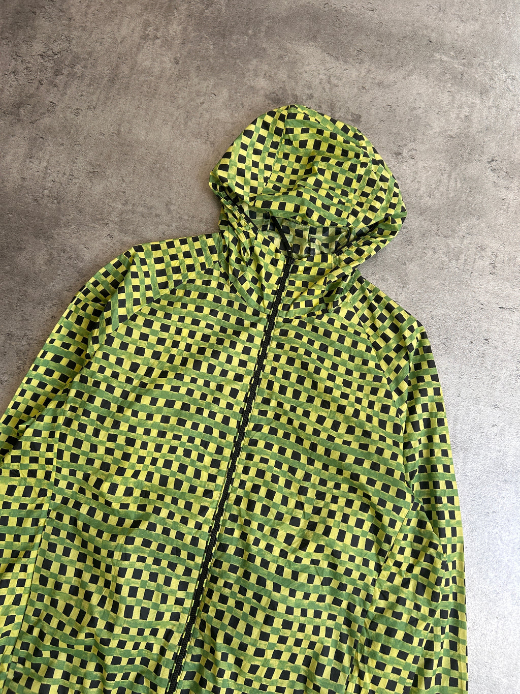 MARNI X UNIQLO CHECKER WINDBREAKER (L)
