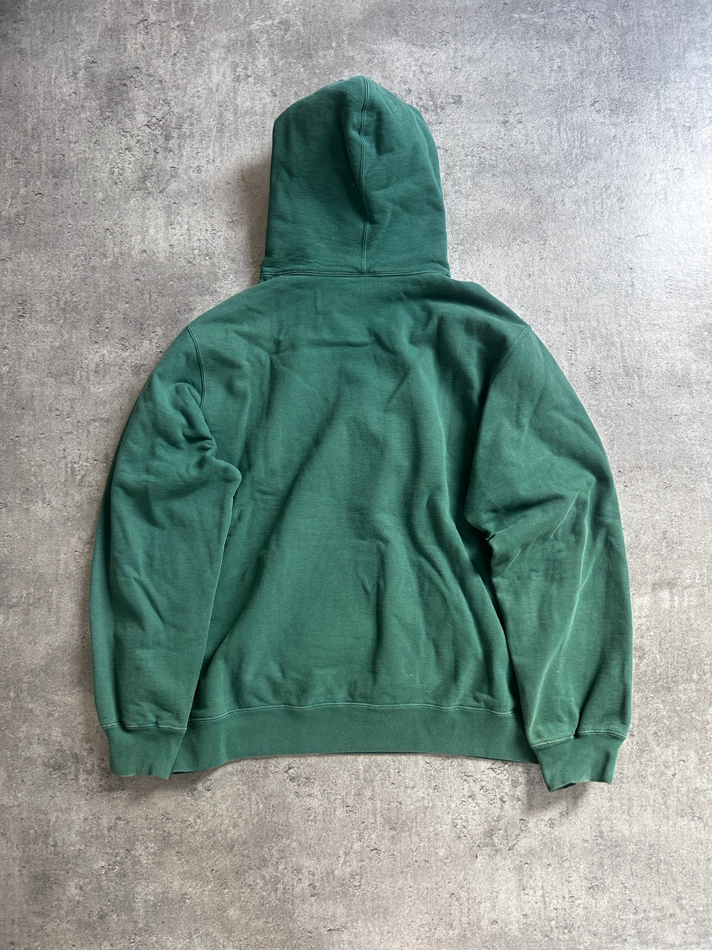SUPREME TEXT RIB HOODIE FW19 (XL)