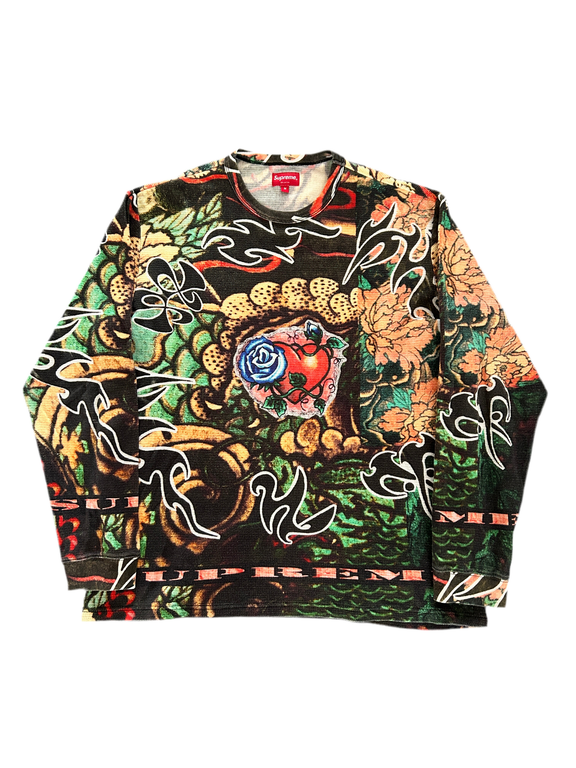 SUPREME SACRED HEART WAFFLE KNIT (M)