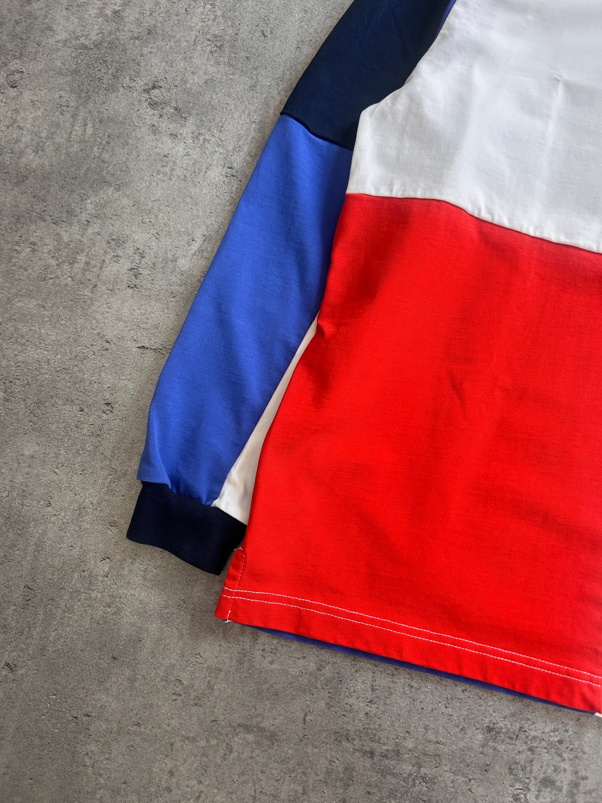 PALACE THISTLE LONGSLEEVE RUGBY POLO (M)