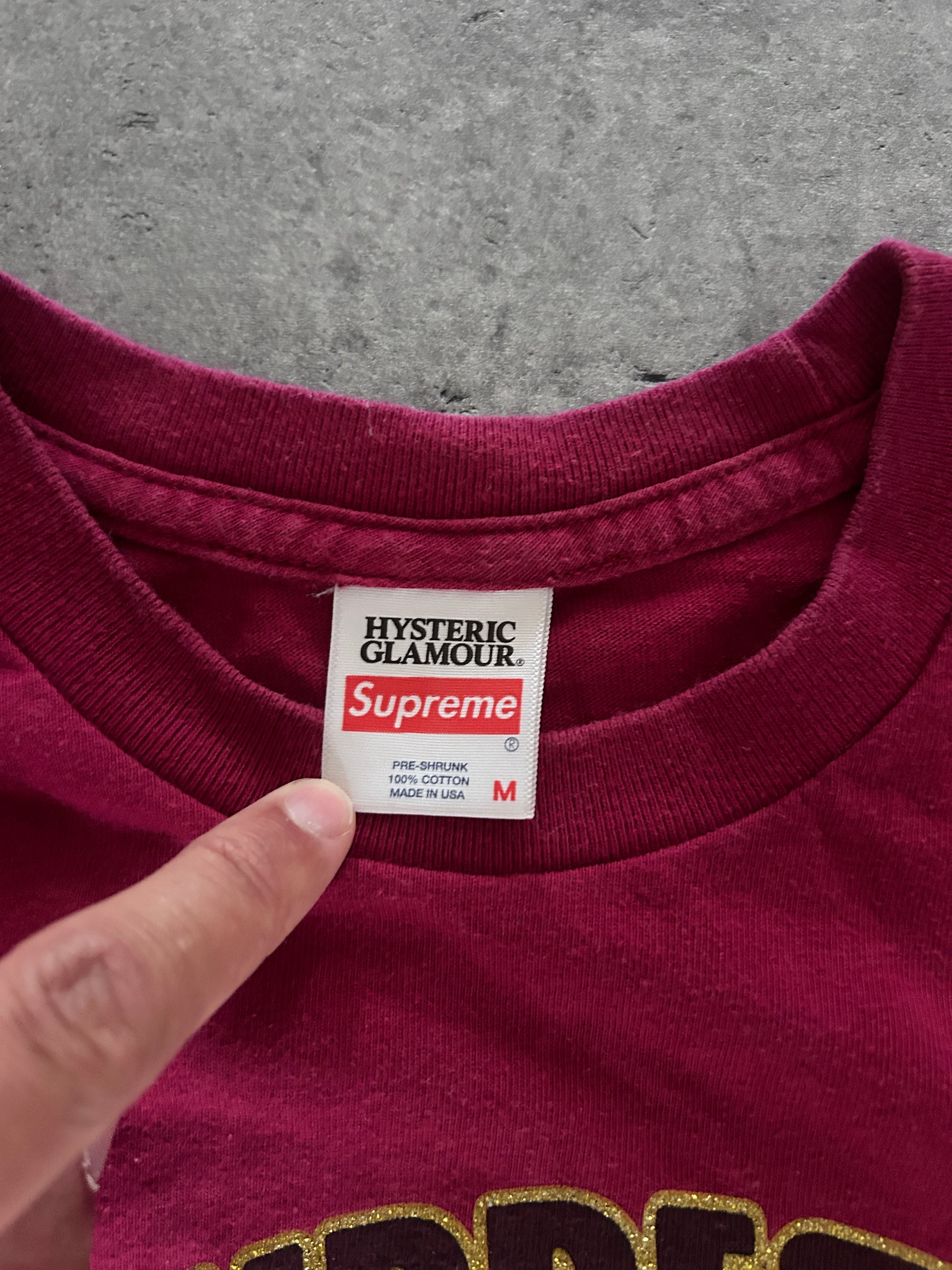 SUPREME HYSTERIC GLAMOUR LONGSLEEVE (M)