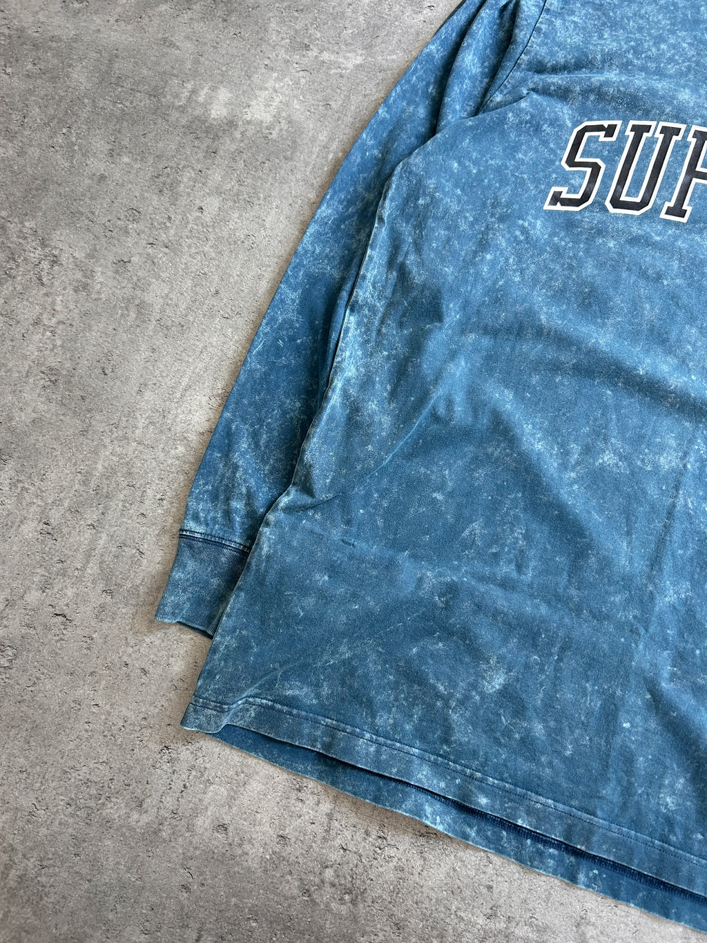 SUPREME ACID WASH LONGSLEEVE (XL)
