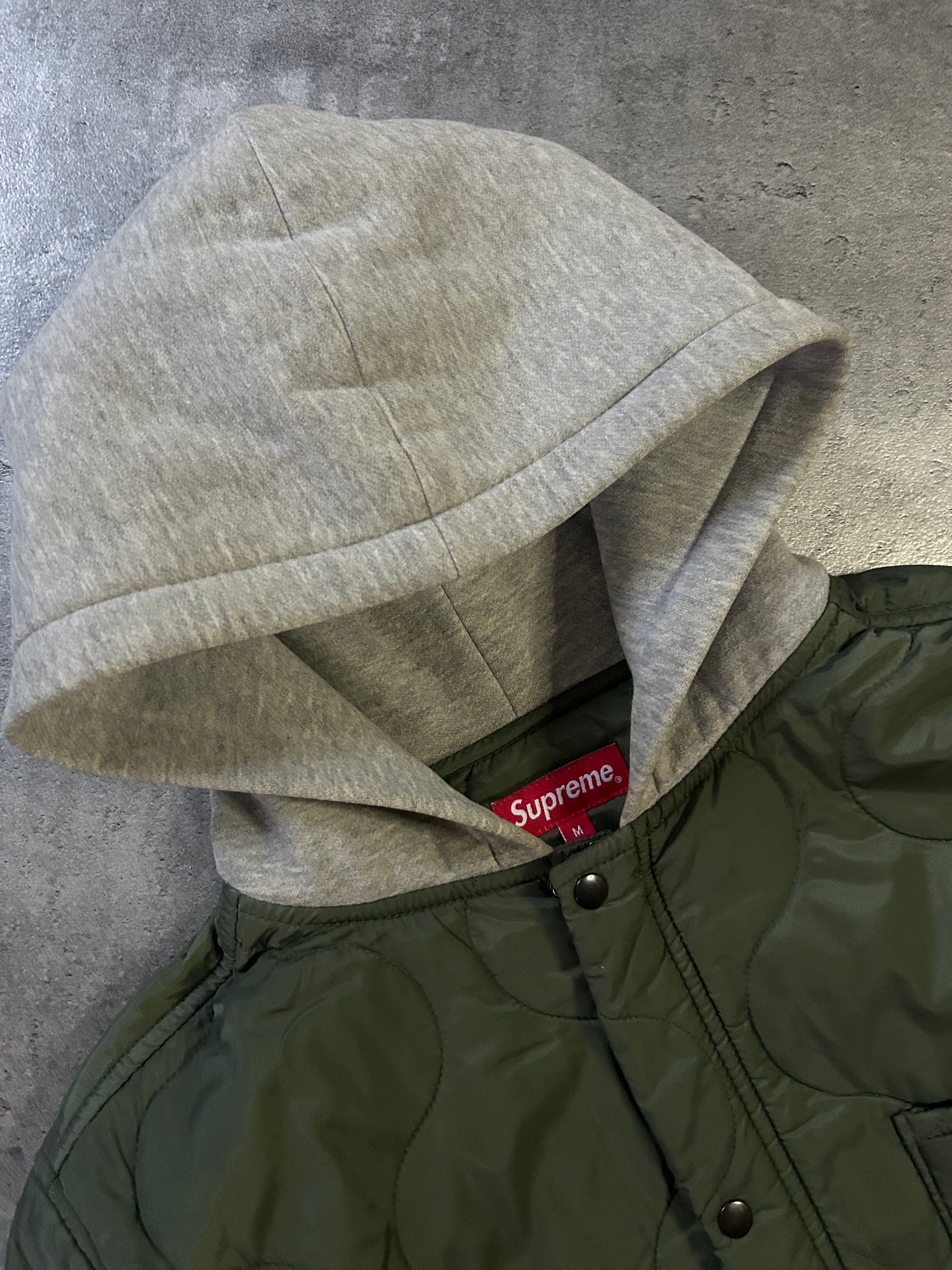 SUPREME QUILTED LINER JACKET FW17 (M)