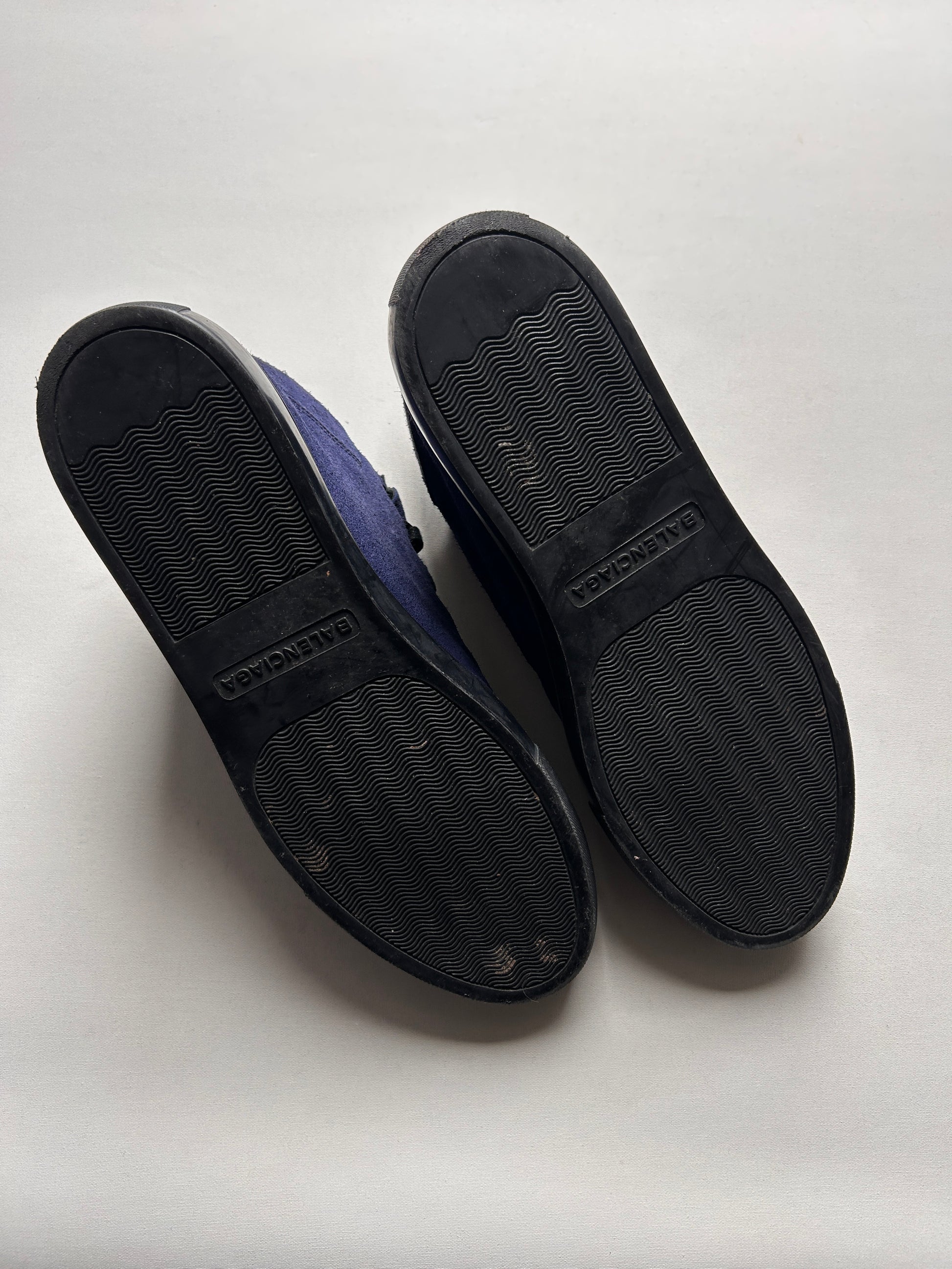 BALENCIAGA ARENA HIGH “BLUE SUEDE” 45EU