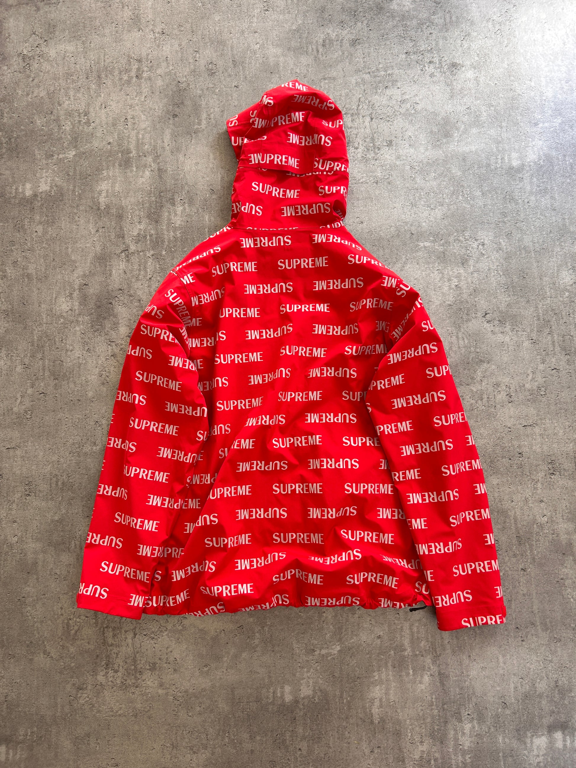 SUPREME REFLECTIVE REPEAT 3M TAPED SEAM JACKET (L)