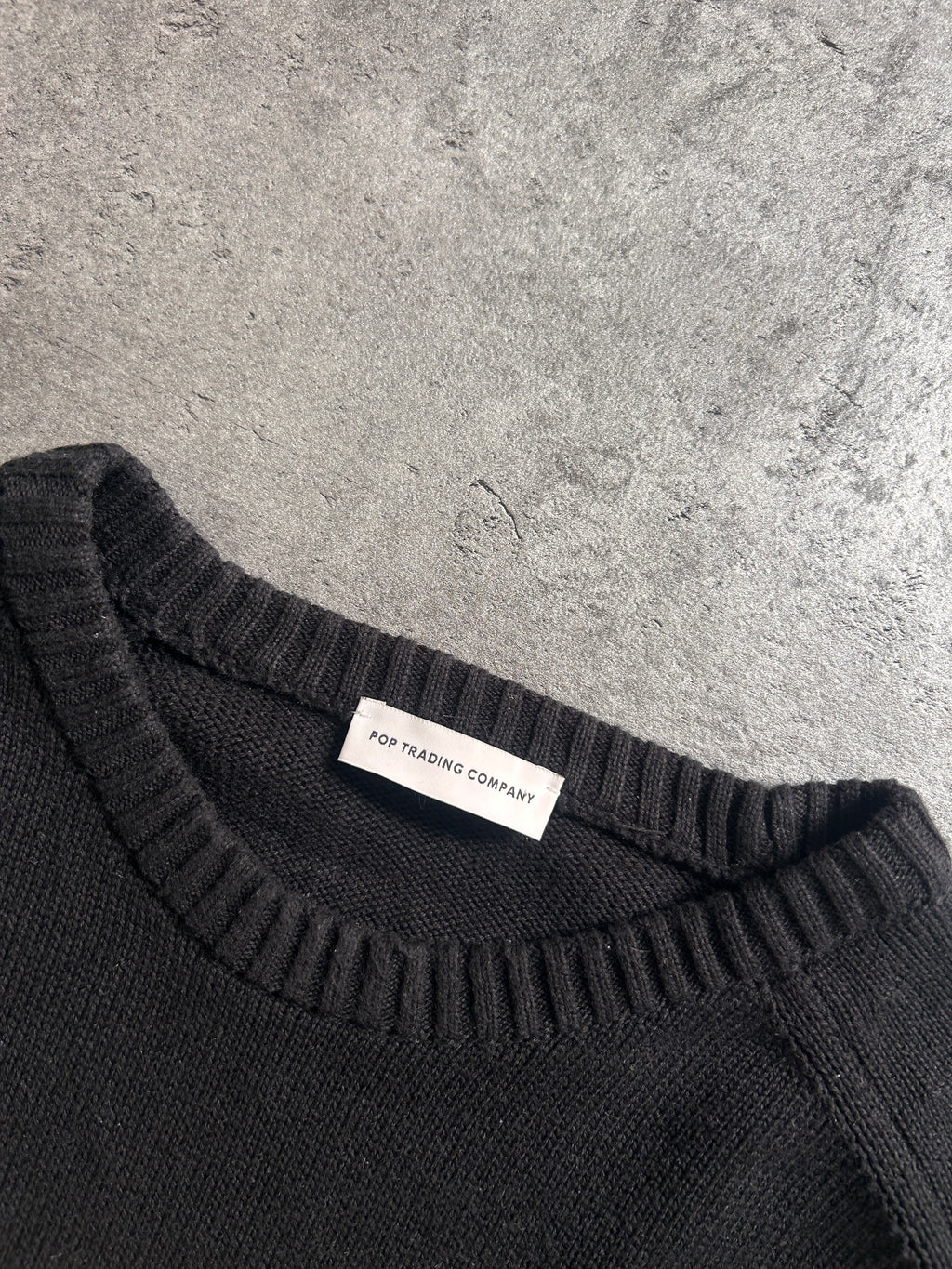 POP TRADING COMPANY KNIT CREWNECK (M)
