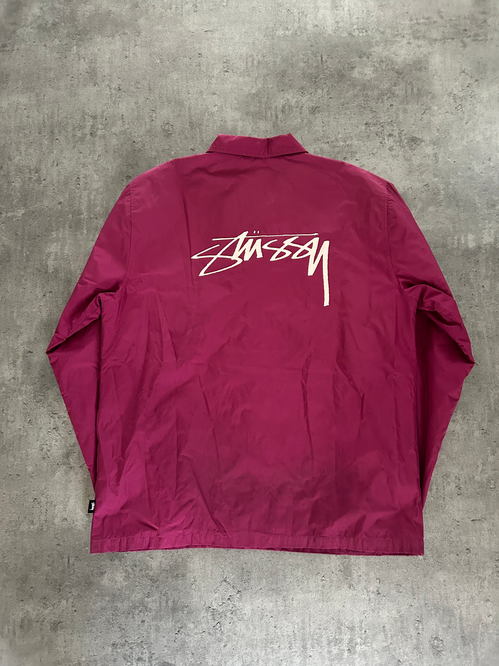 STÜSSY COACH JACKET “PURPLE” (XL)