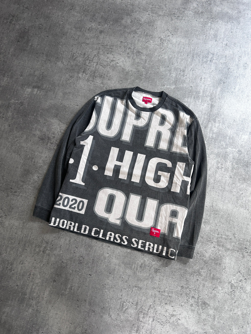 SUPREME WORLD CLASS LONGSLEEVE (S/M)