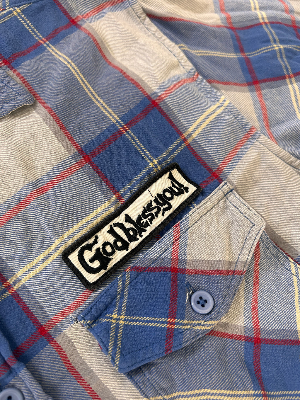 SUPREME GOD BLESS FLANNEL (L)