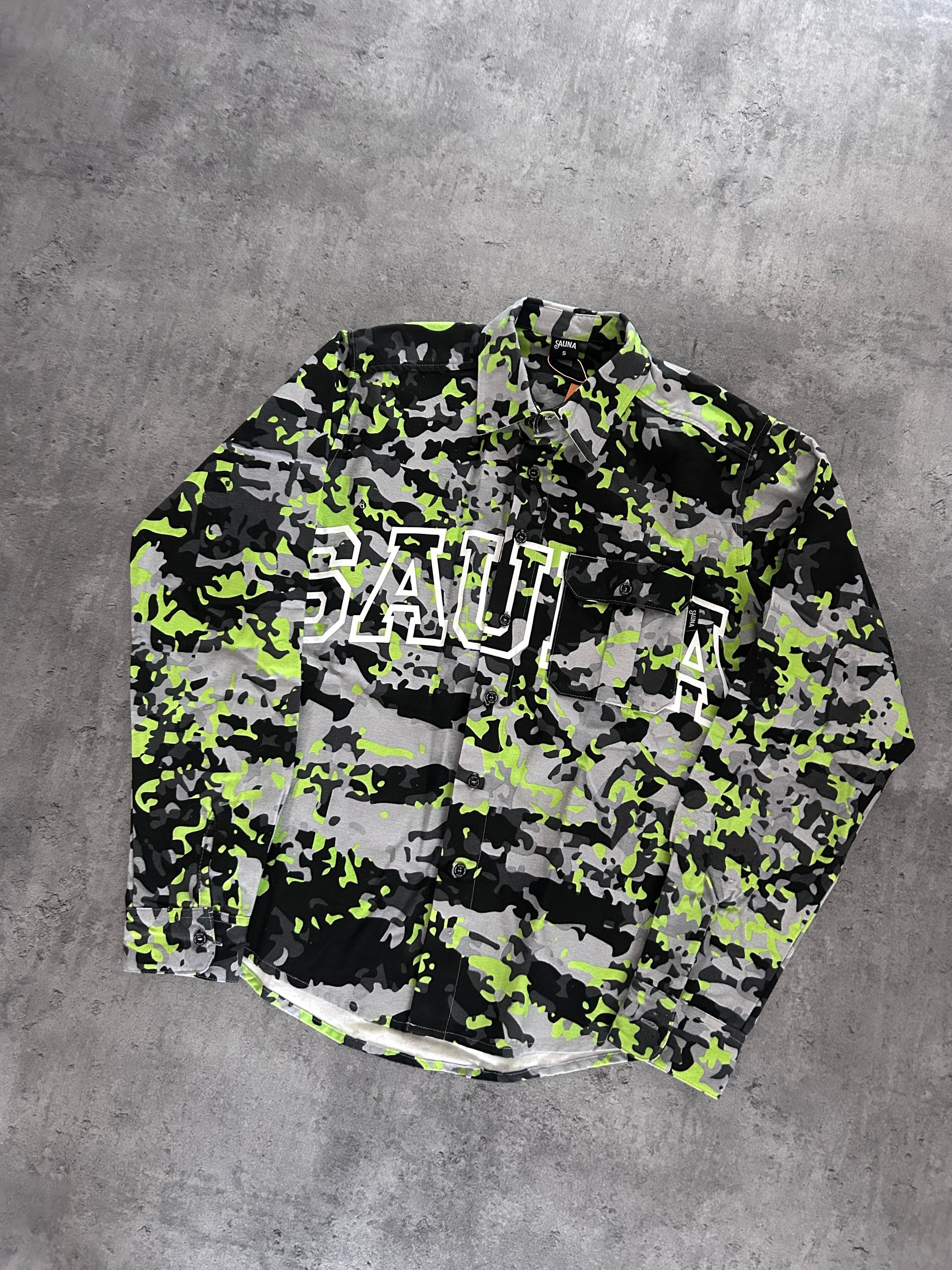 SAUNA CAMO OVERSHIRT (S)