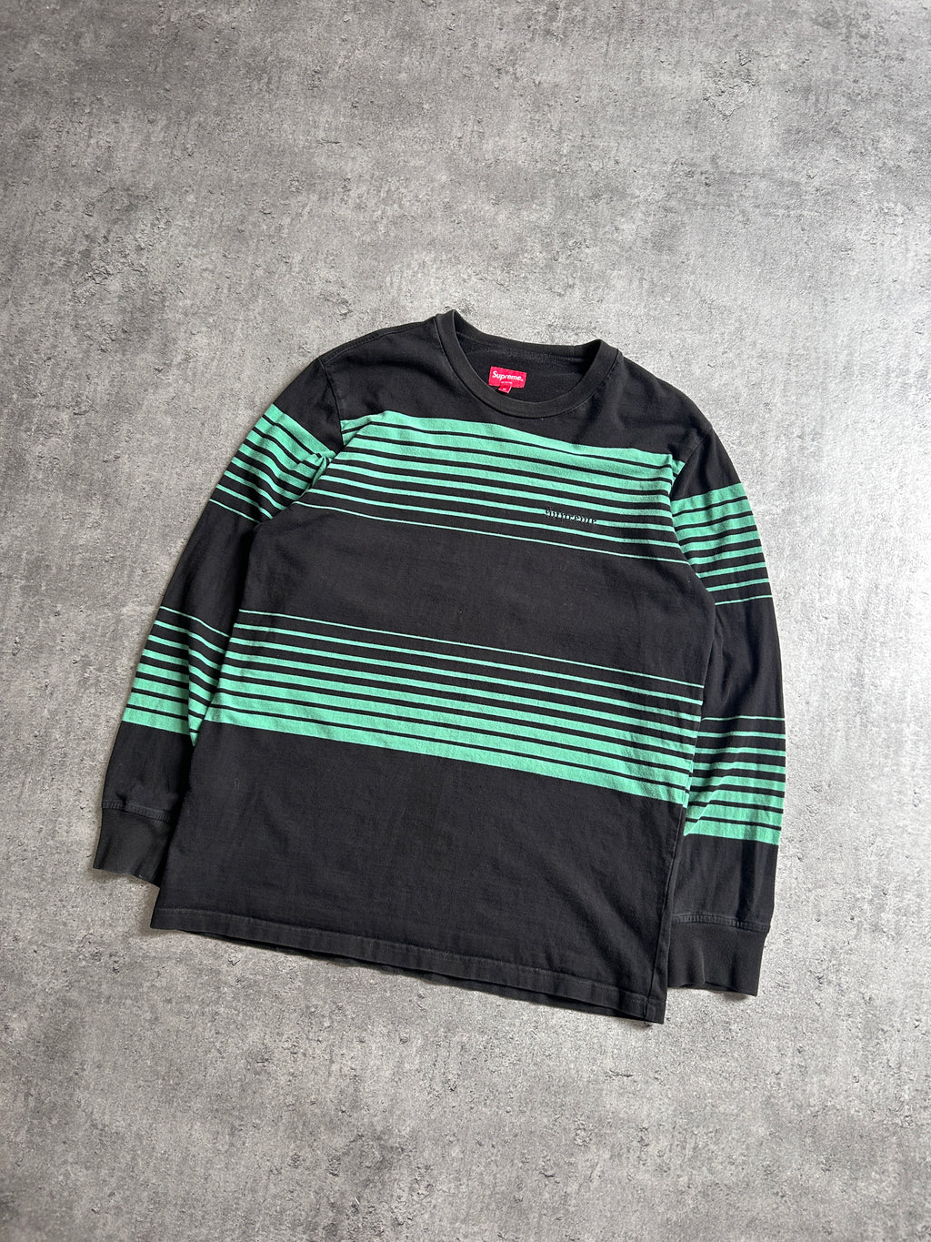SUPREME FADE STRIPE LONGSLEEVE (M)