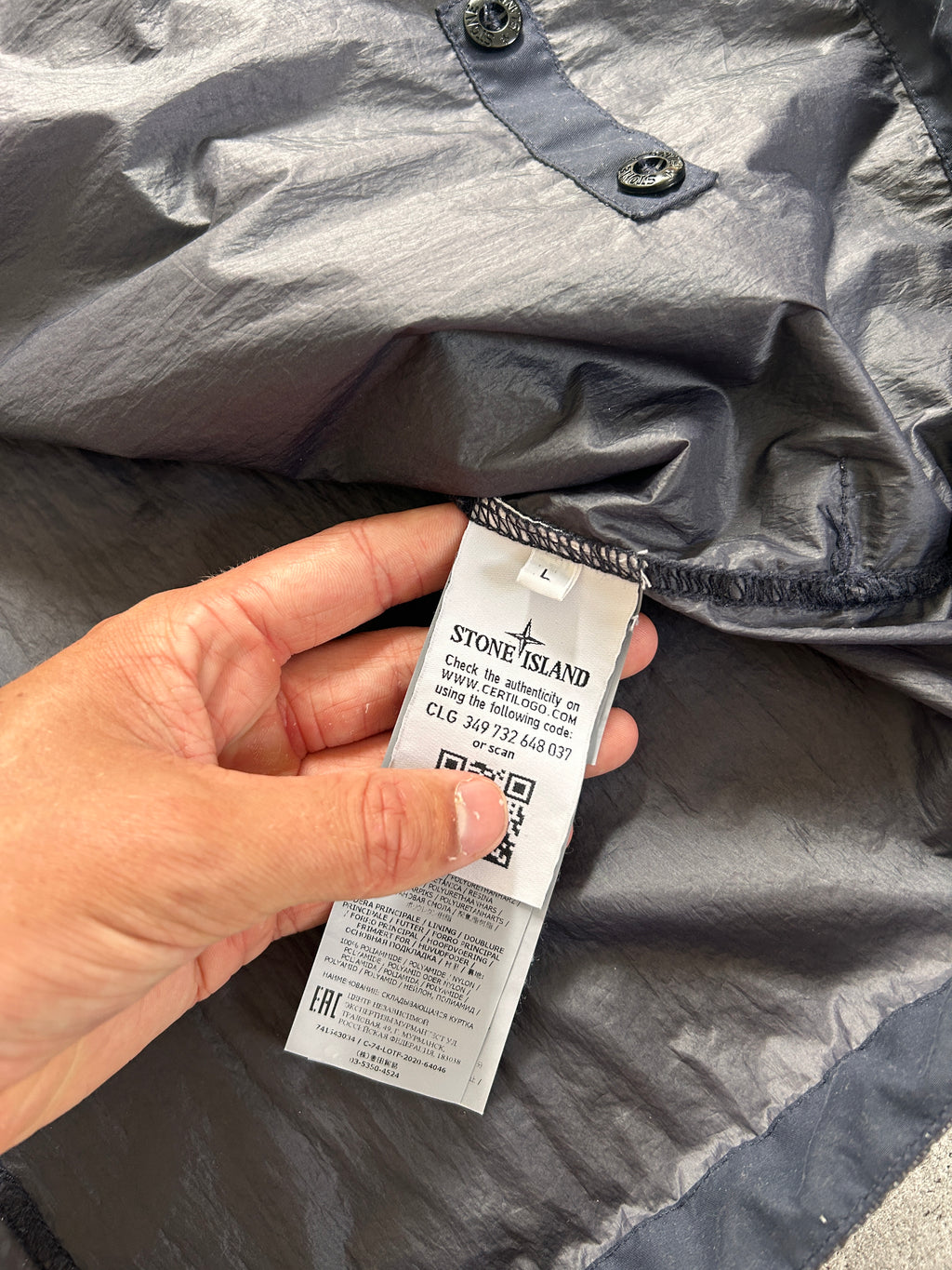 STONE ISLAND LUCIDO TC JACKET (M)