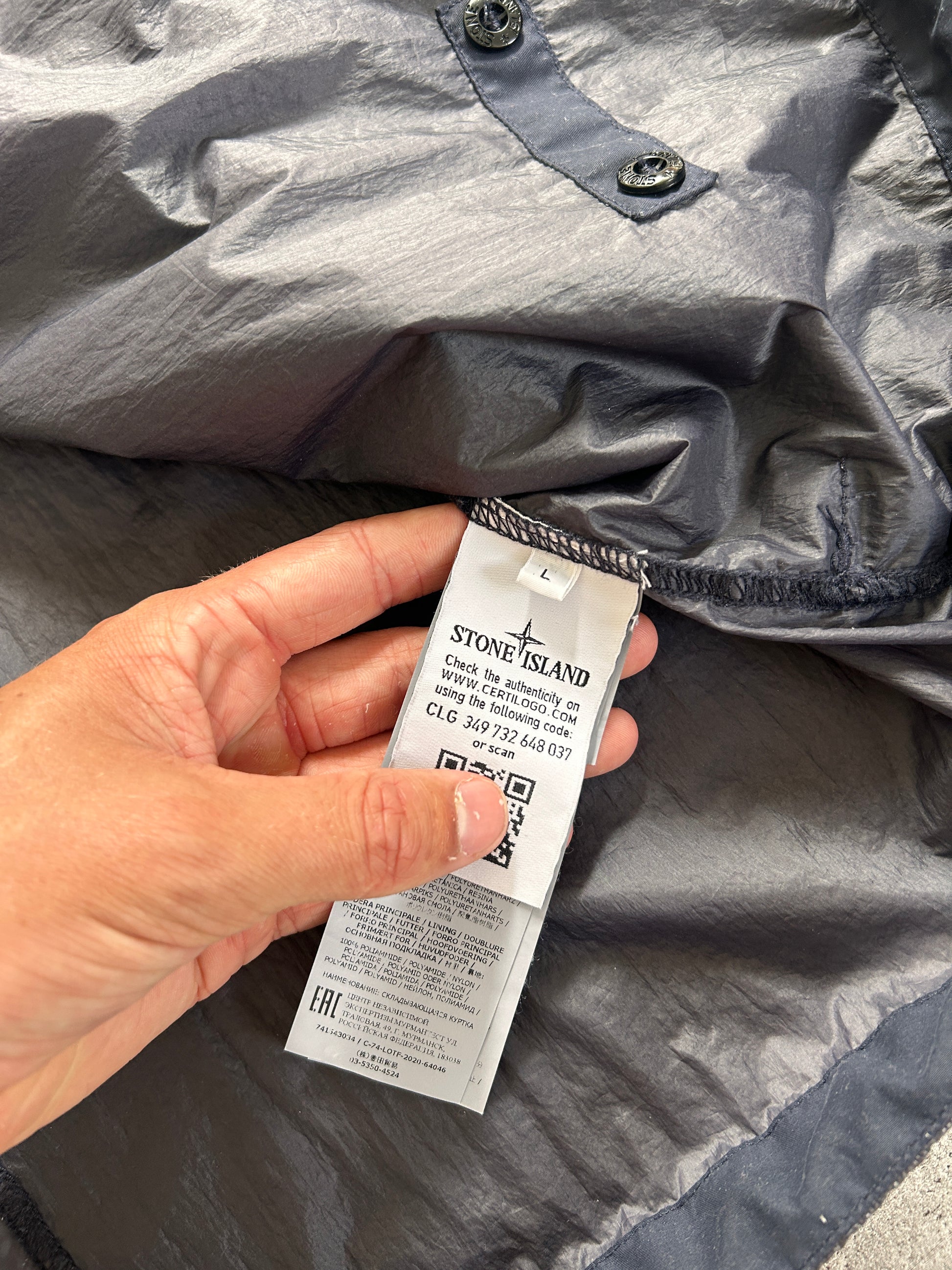 STONE ISLAND LUCIDO TC JACKET (M)