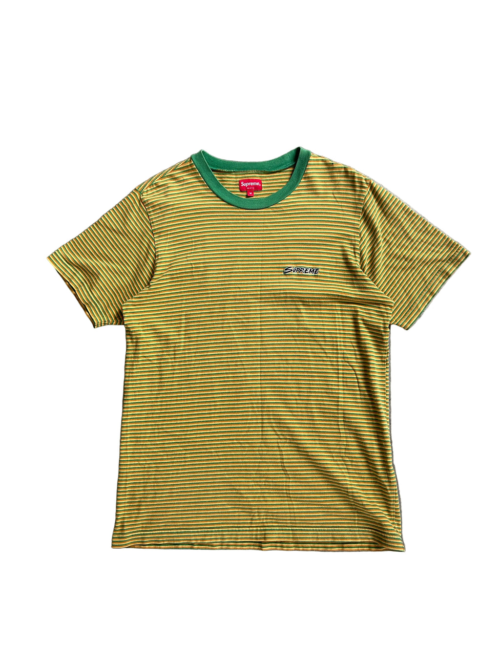 SUPREME MULTI STRIPE TEE (M)