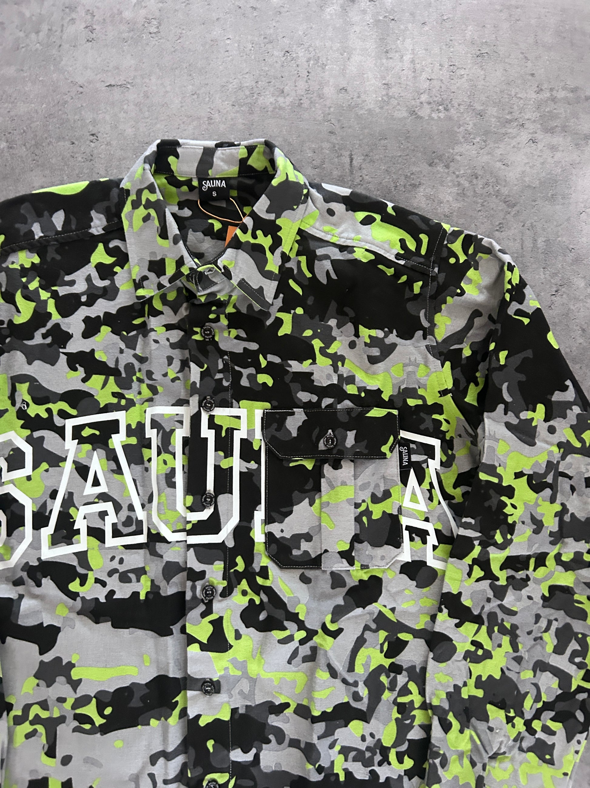 SAUNA CAMO OVERSHIRT (S)