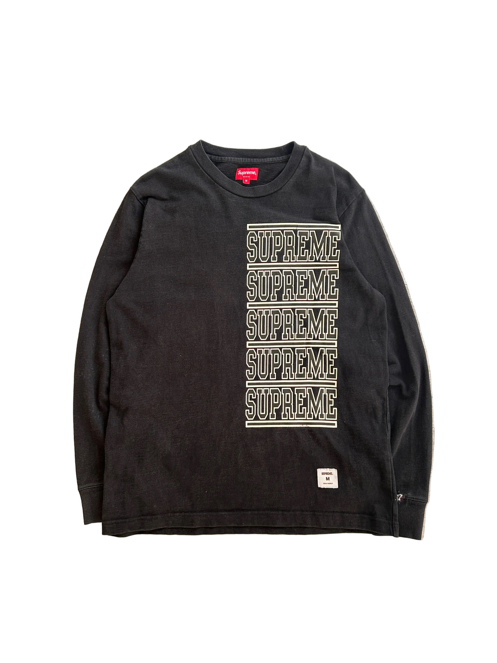SUPREME STACKED LONGSLEEVE (M)