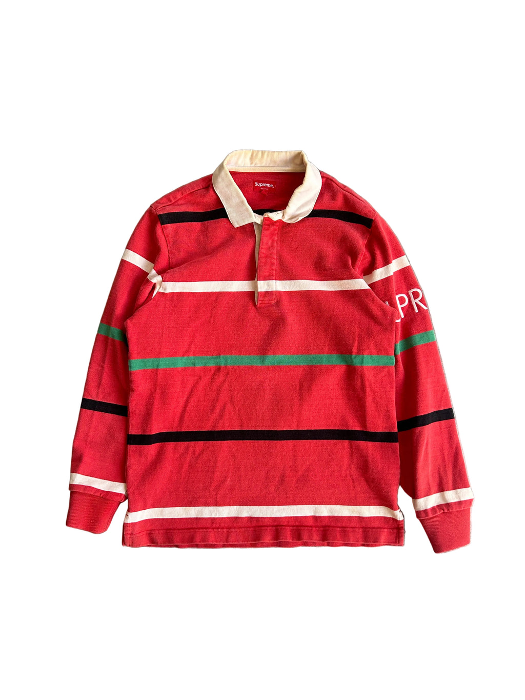 SUPREME STRIPED RUGBY POLO (M)