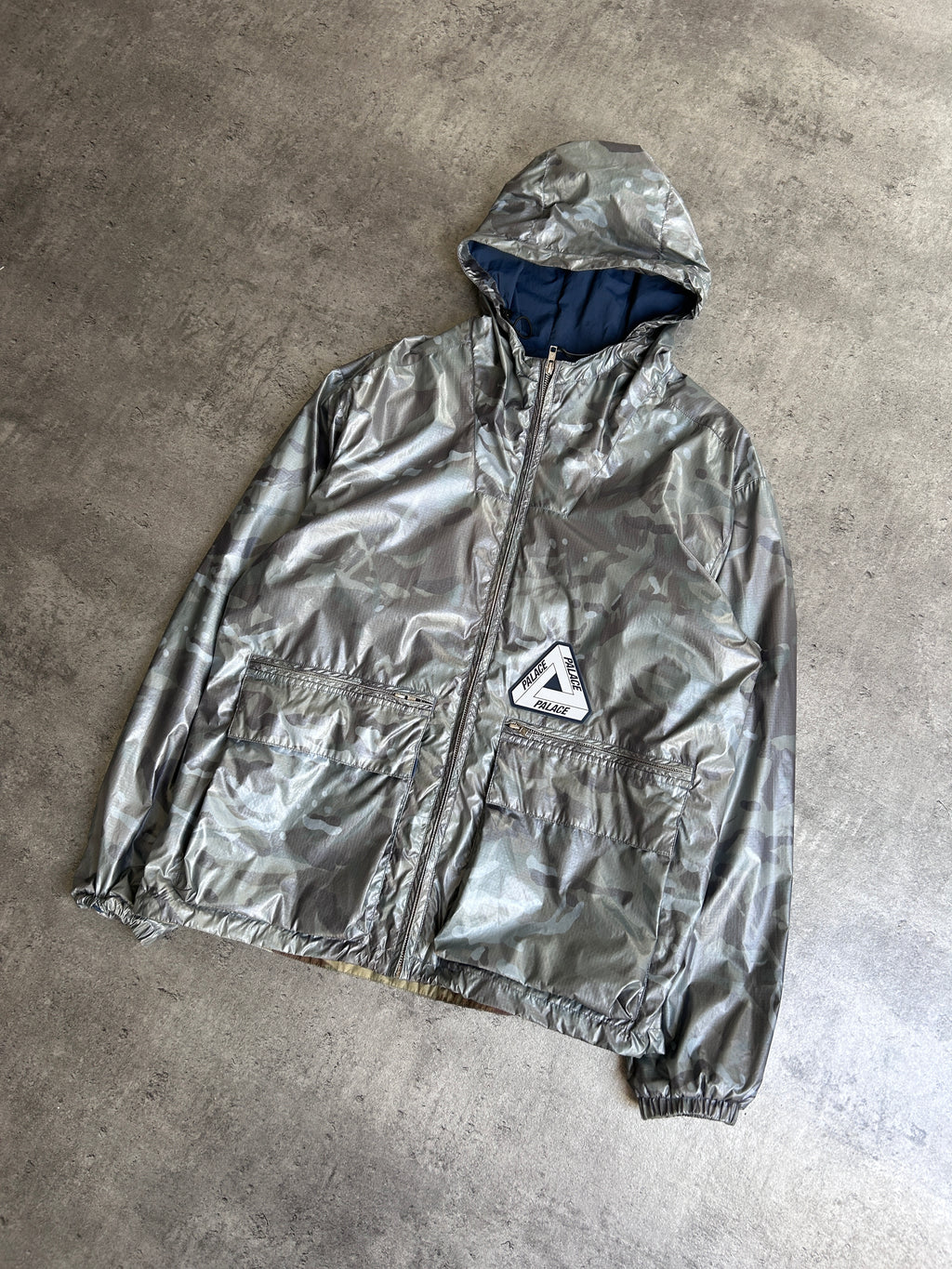PALACE P STEALTH CAMO JACKET (L)
