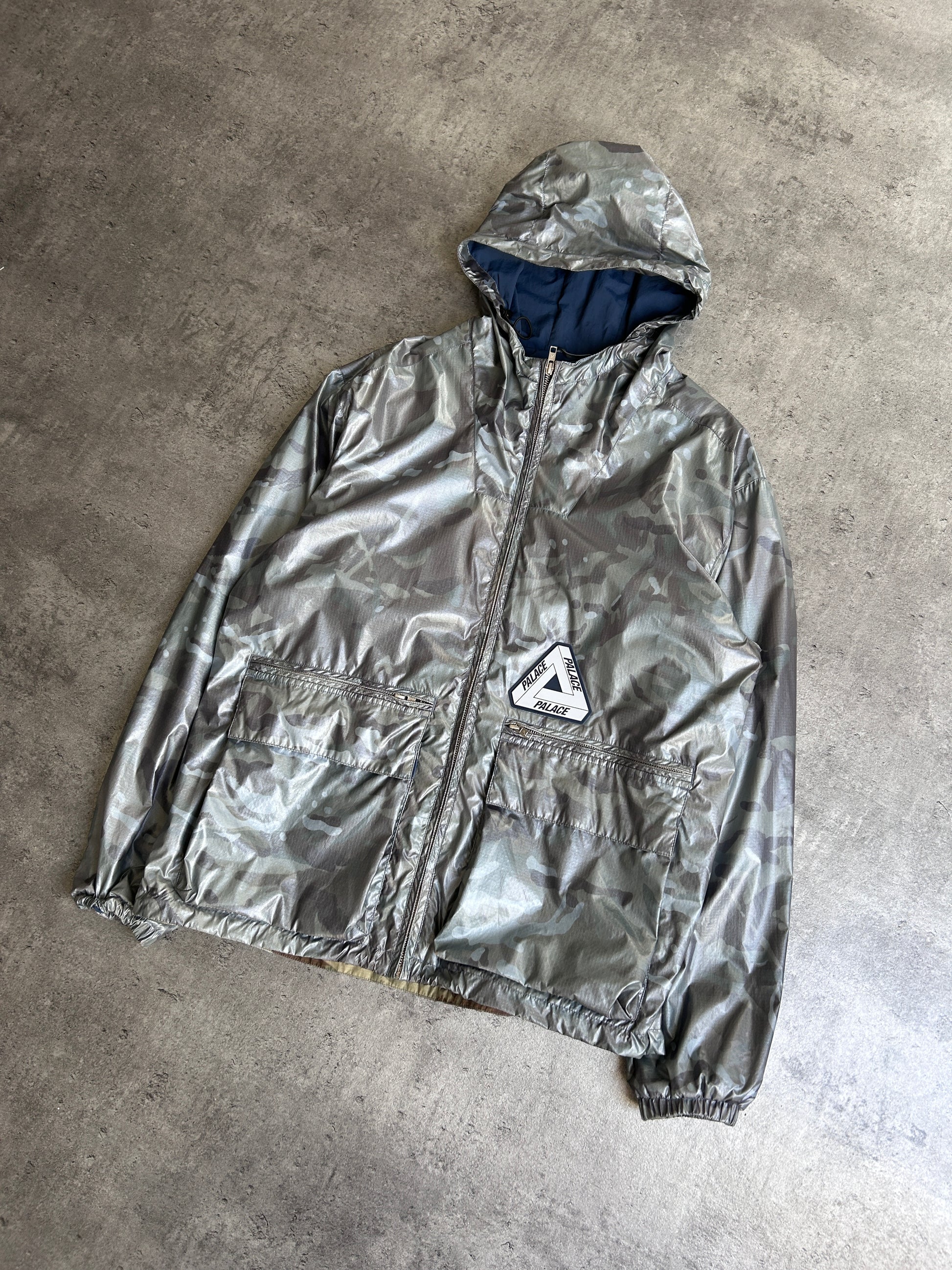 PALACE P STEALTH CAMO JACKET (L)