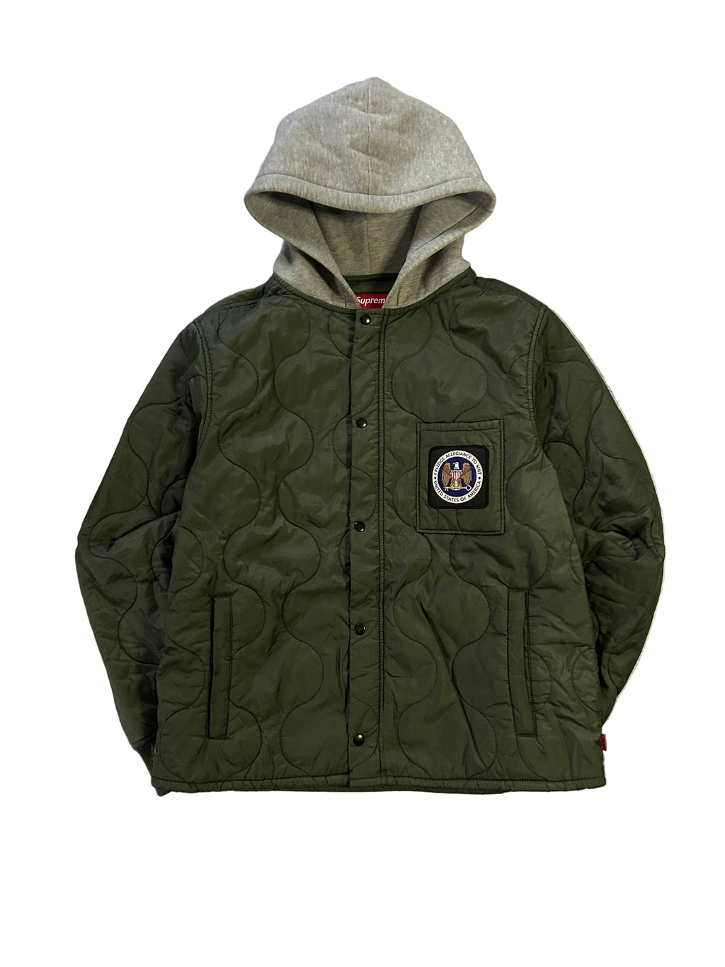SUPREME QUILTED LINER JACKET FW17 (M)