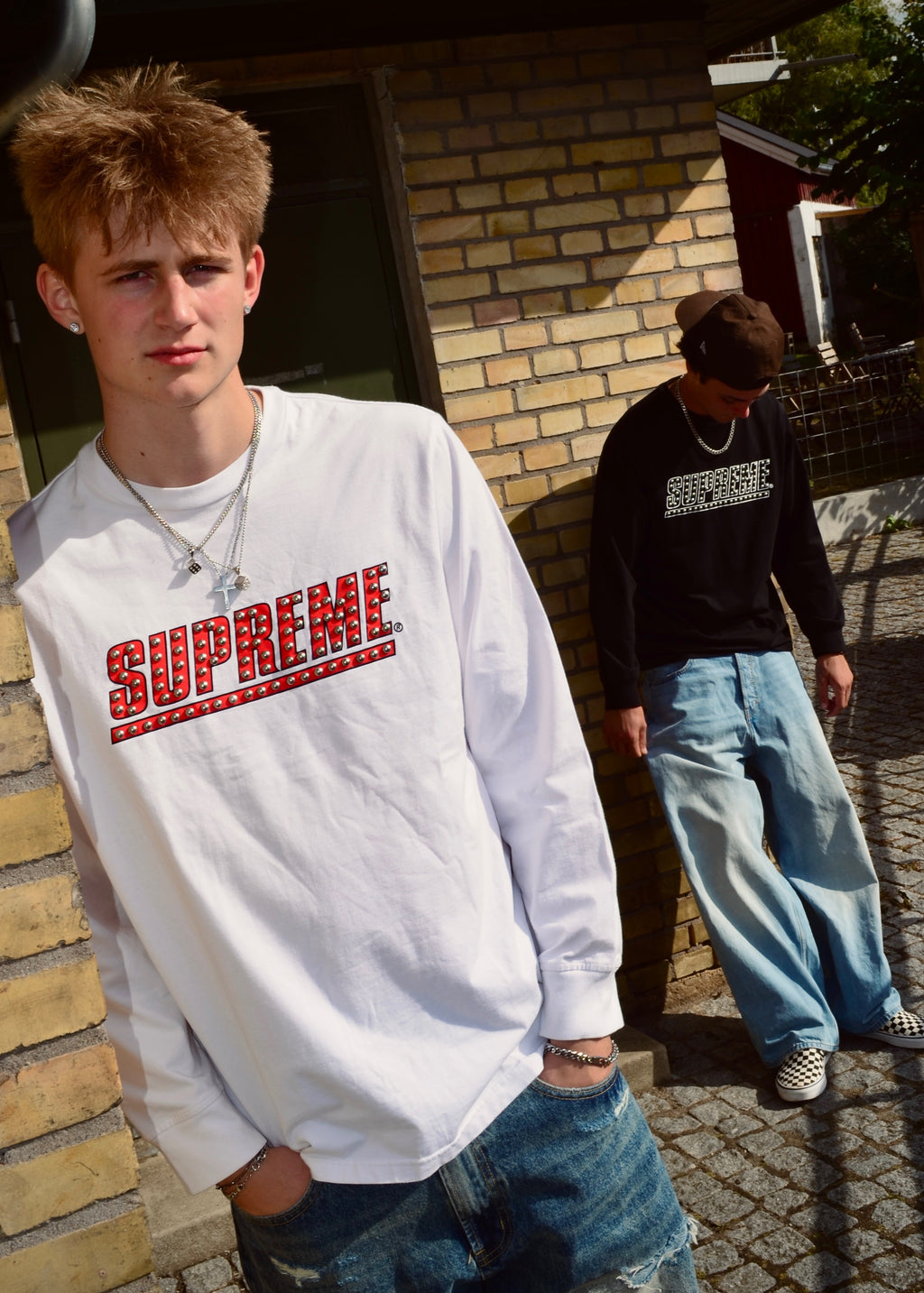 SUPREME STUDDED LONGSLEEVE (M)