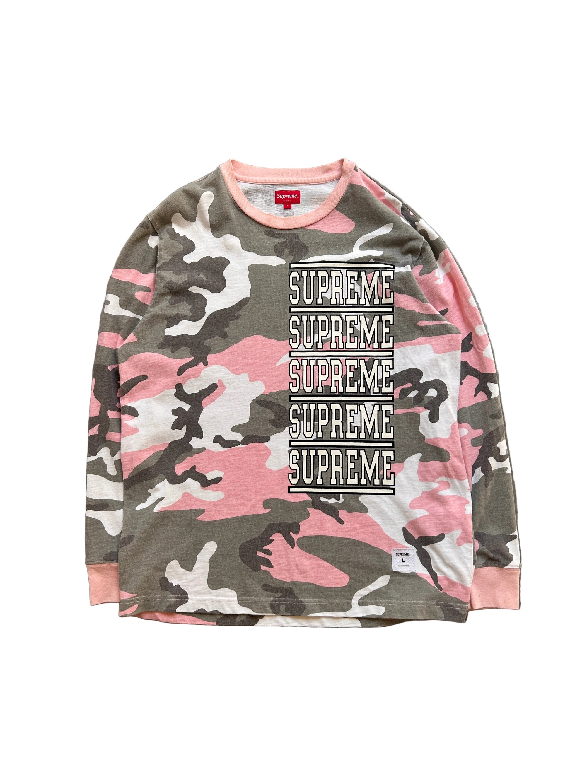 SUPREME STACKED LONGSLEEVE (L)
