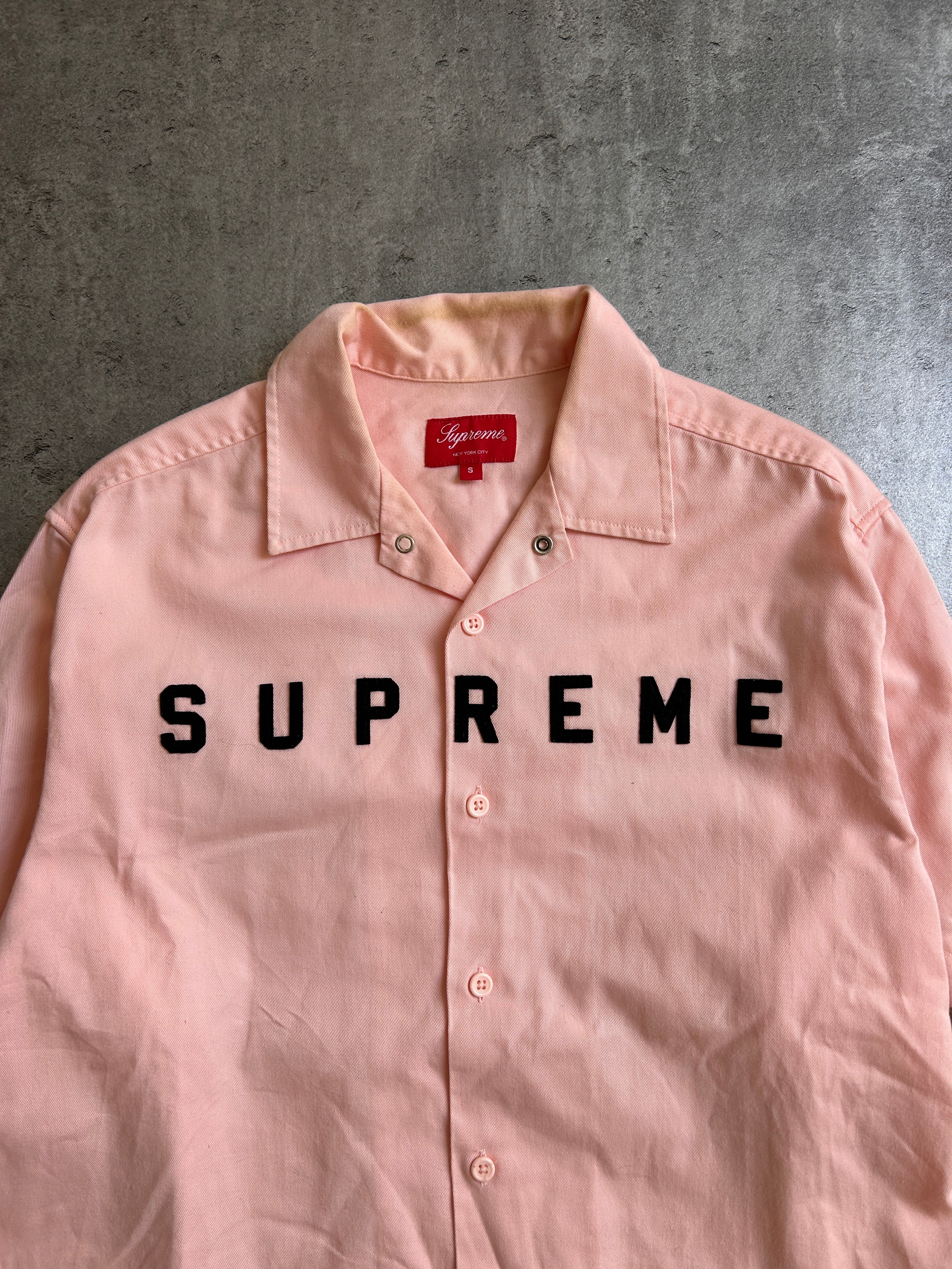 SUPREME TWO TONE WORK SHIRT (S) – Kicksweep