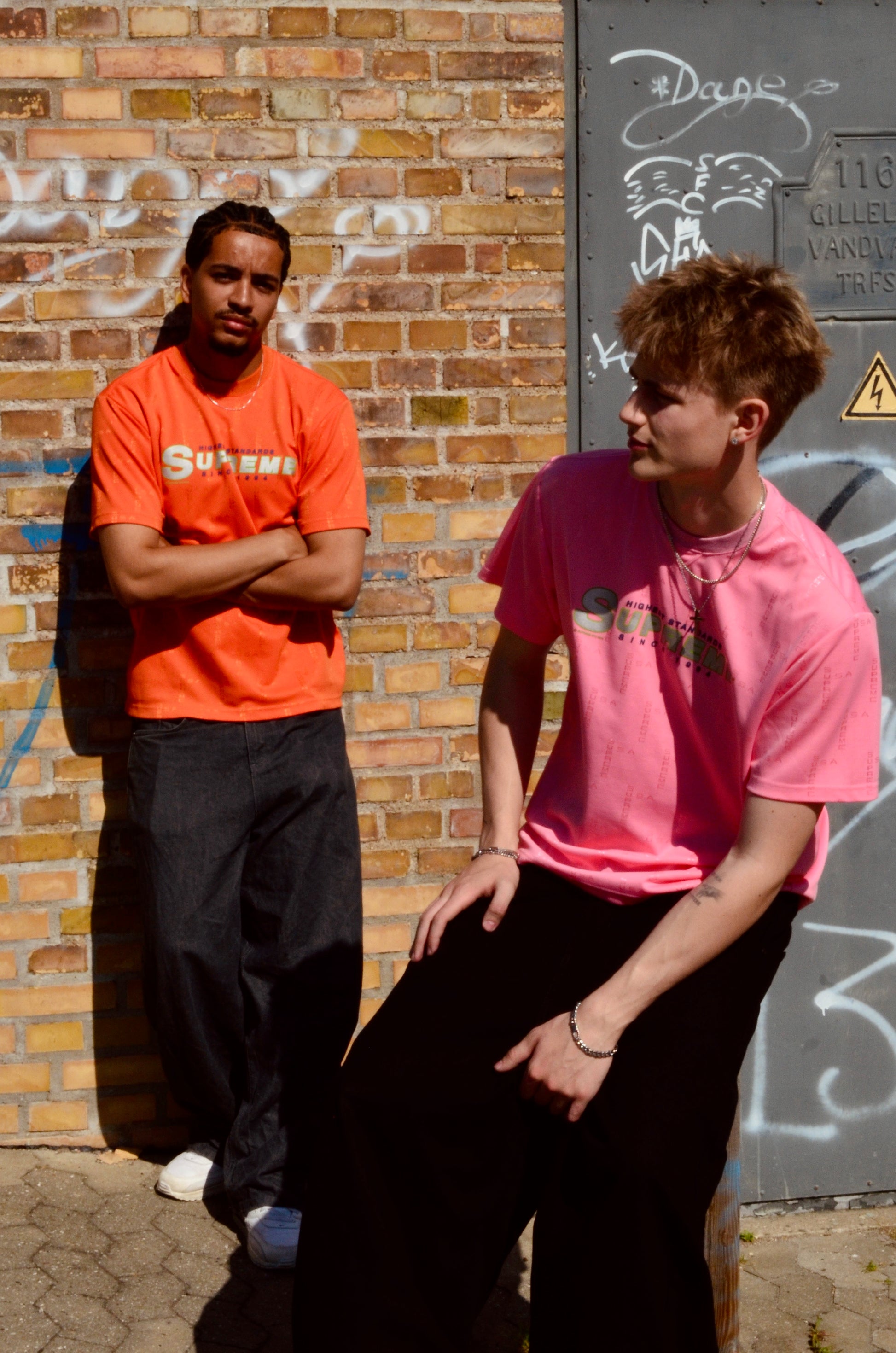 SUPREME HIGHEST STANDARD PINK JERSEY (L)