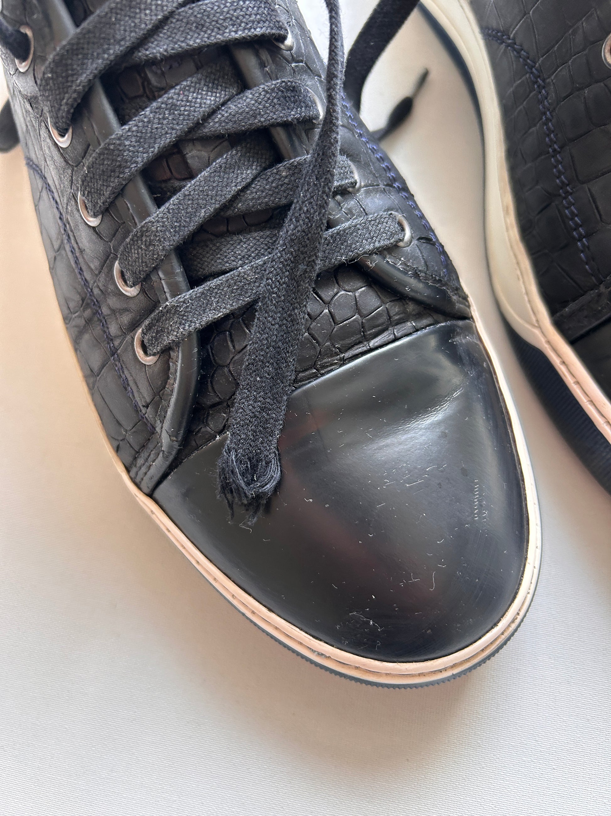 LANVIN DB11 CROCSKIN (43EU)