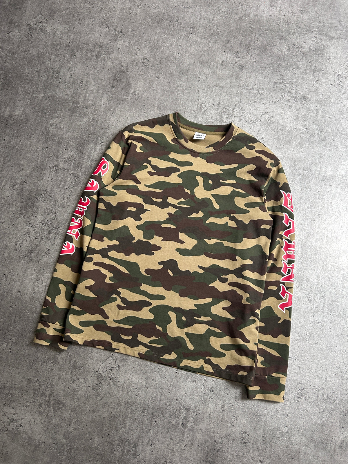 SAUNA CAMO LONGSLEEVE (M)