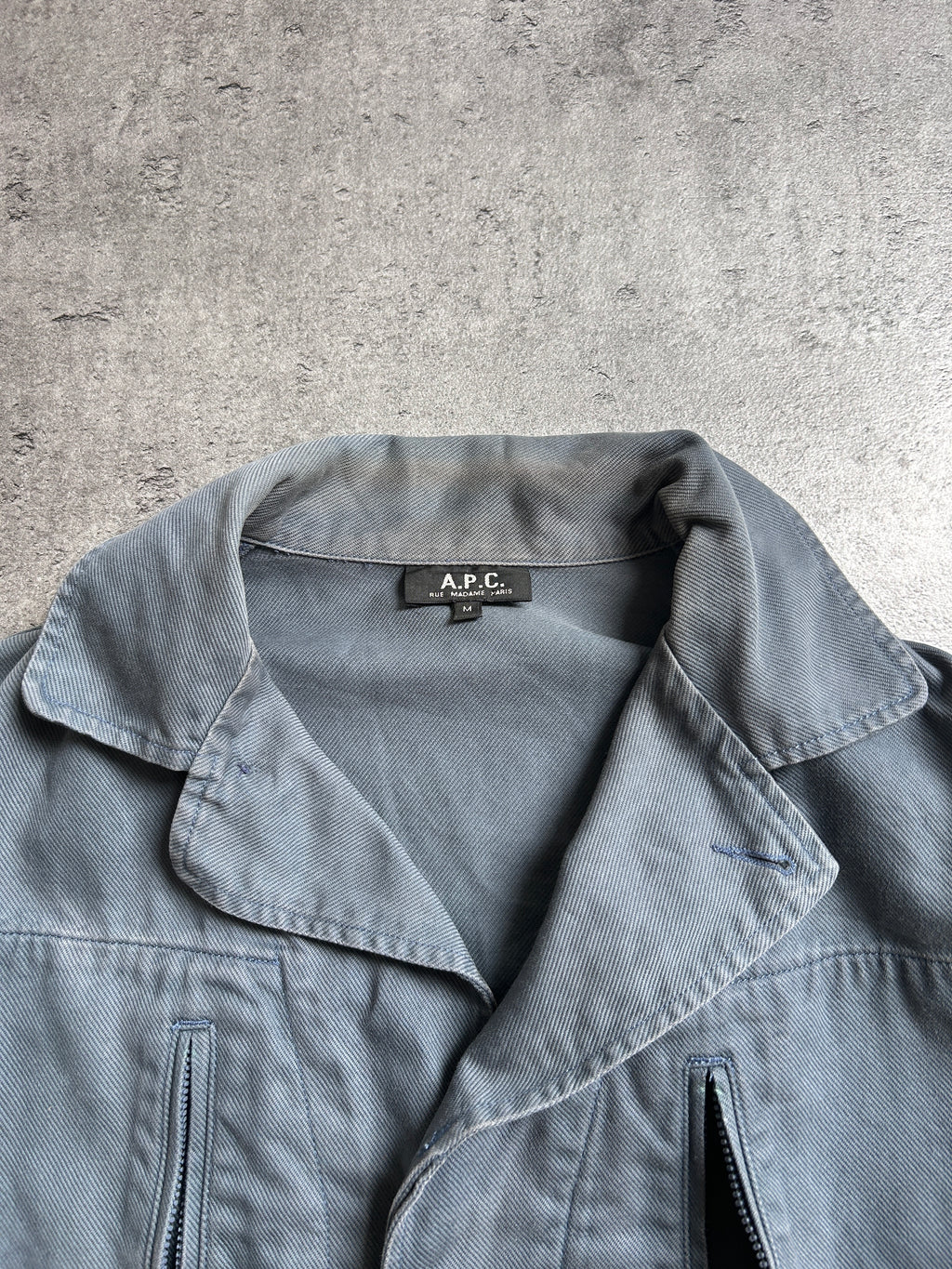 APC COTTON TWILL FIELD JACKET (M)