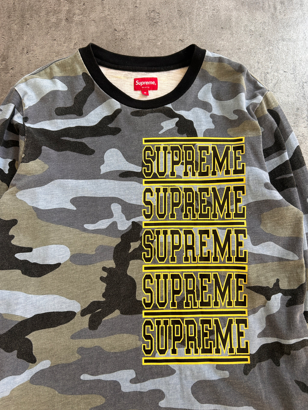 SUPREME STACKED LONGSLEEVE (M)