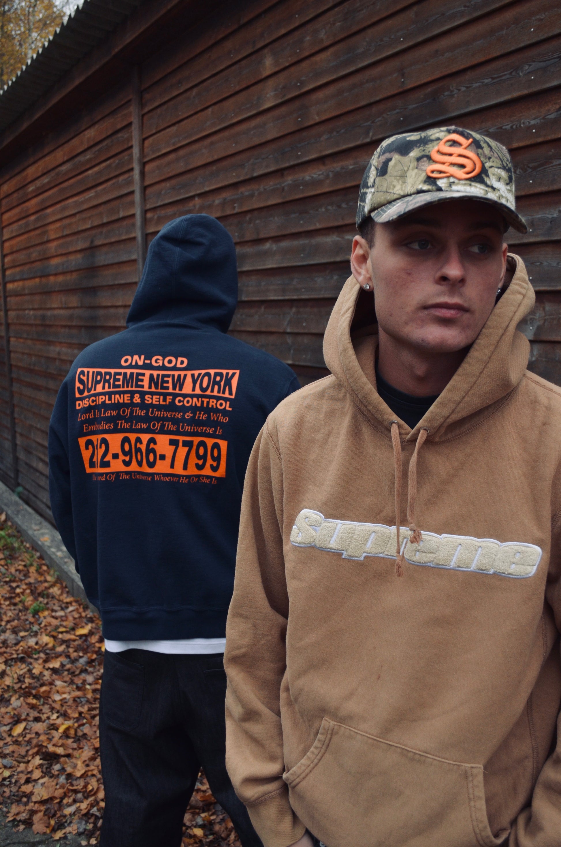 SUPREME ON GOD HOODIE FW24 (XL)