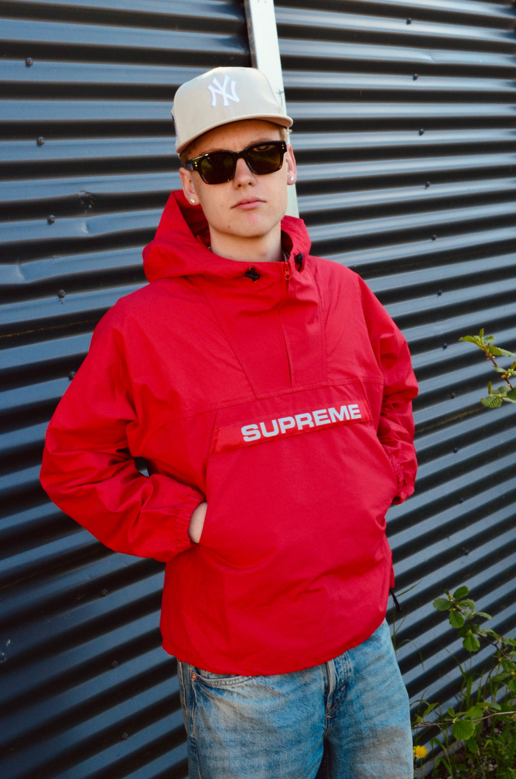 SUPREME HEAVY NYLON ANORAL (M)