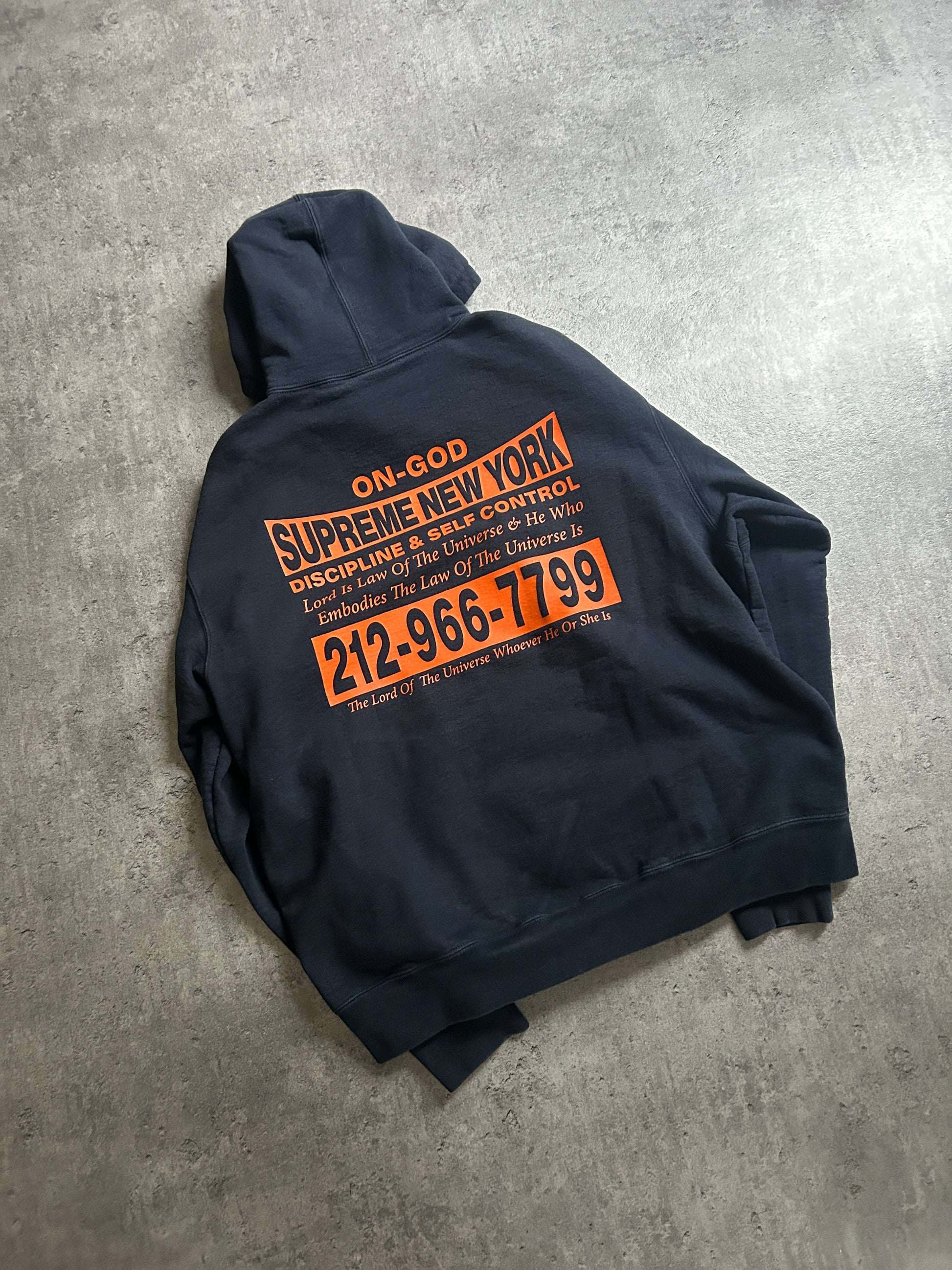 SUPREME ON GOD HOODIE FW24 (XL)