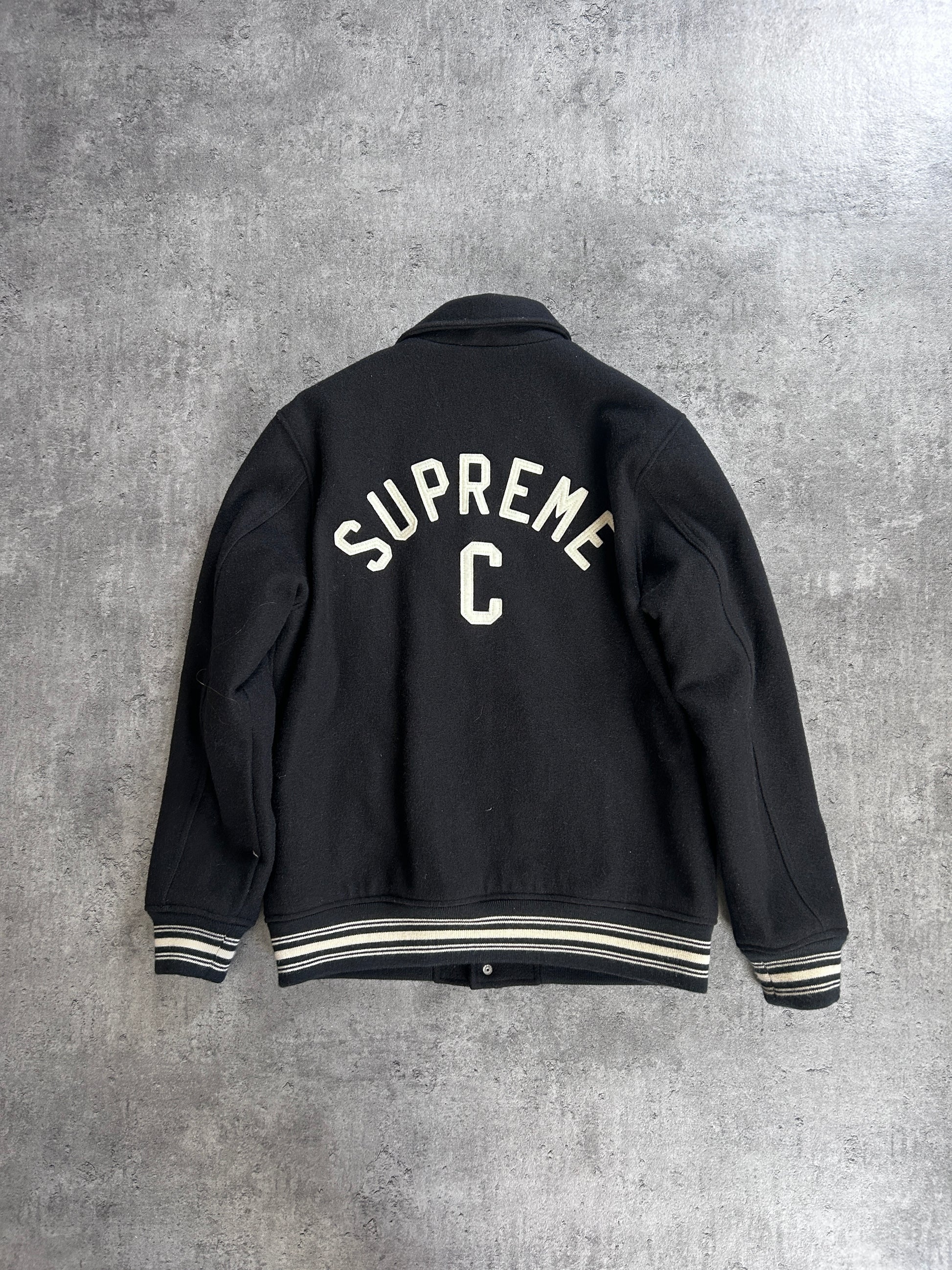 SUPREME CAPTAIN VARSITY JACKET FW13 (M)