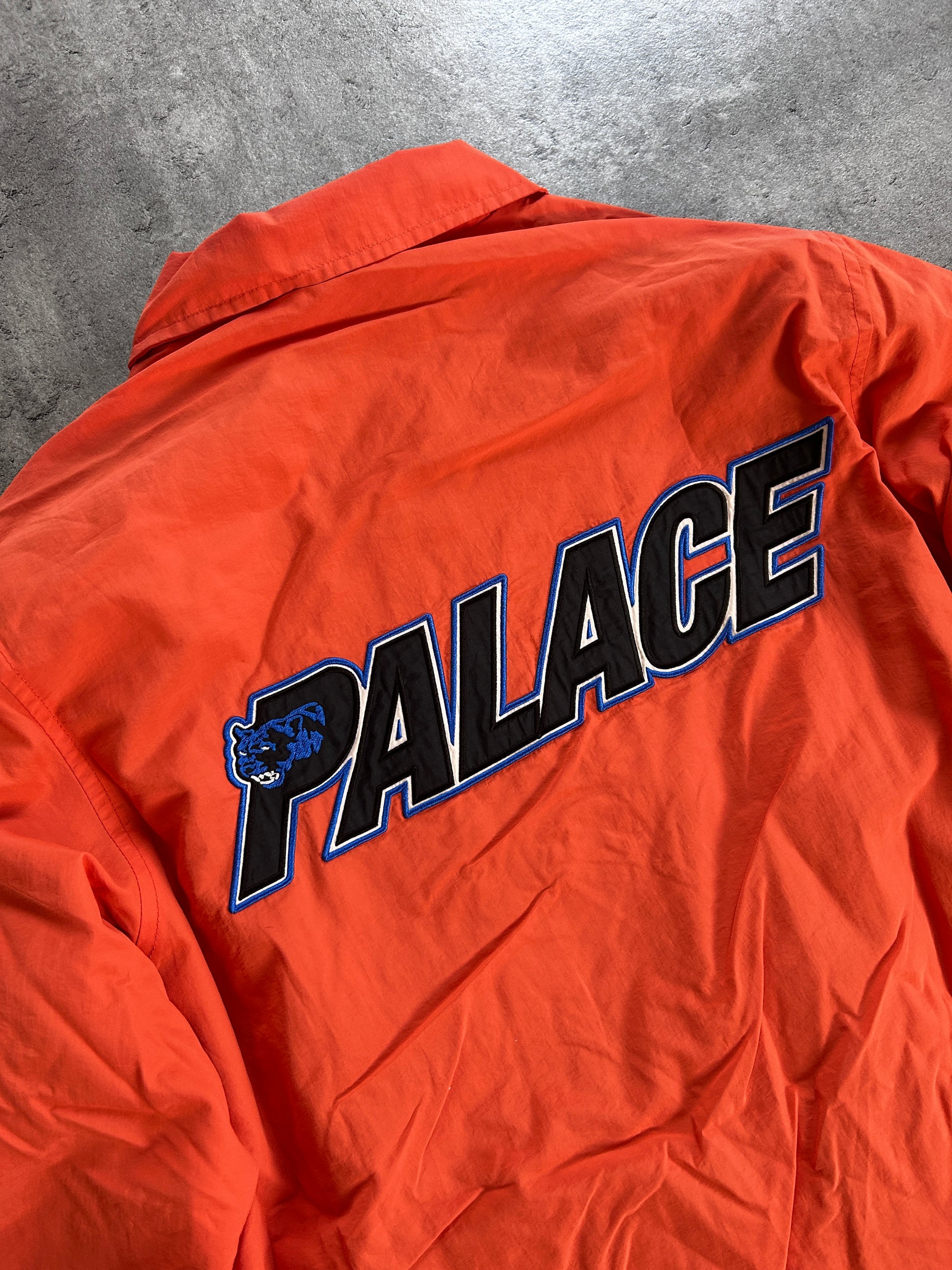 PALACE PANTHER COACH JACKET ORANGE (M)