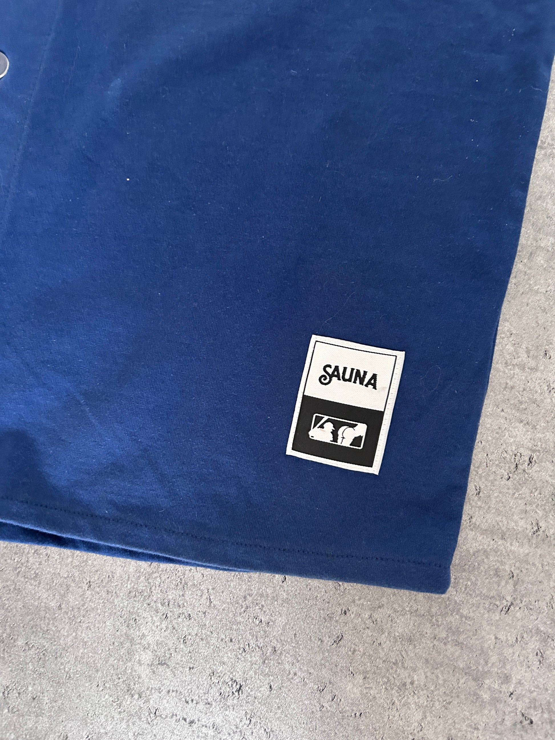 SAUNA BASEBALL JERSEY NAVY (L)
