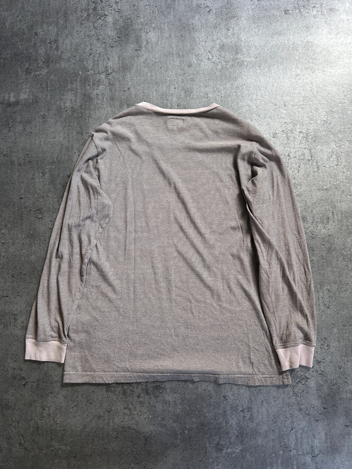 SUPREME MICRO STRIPE LONGSLEEVE (L)