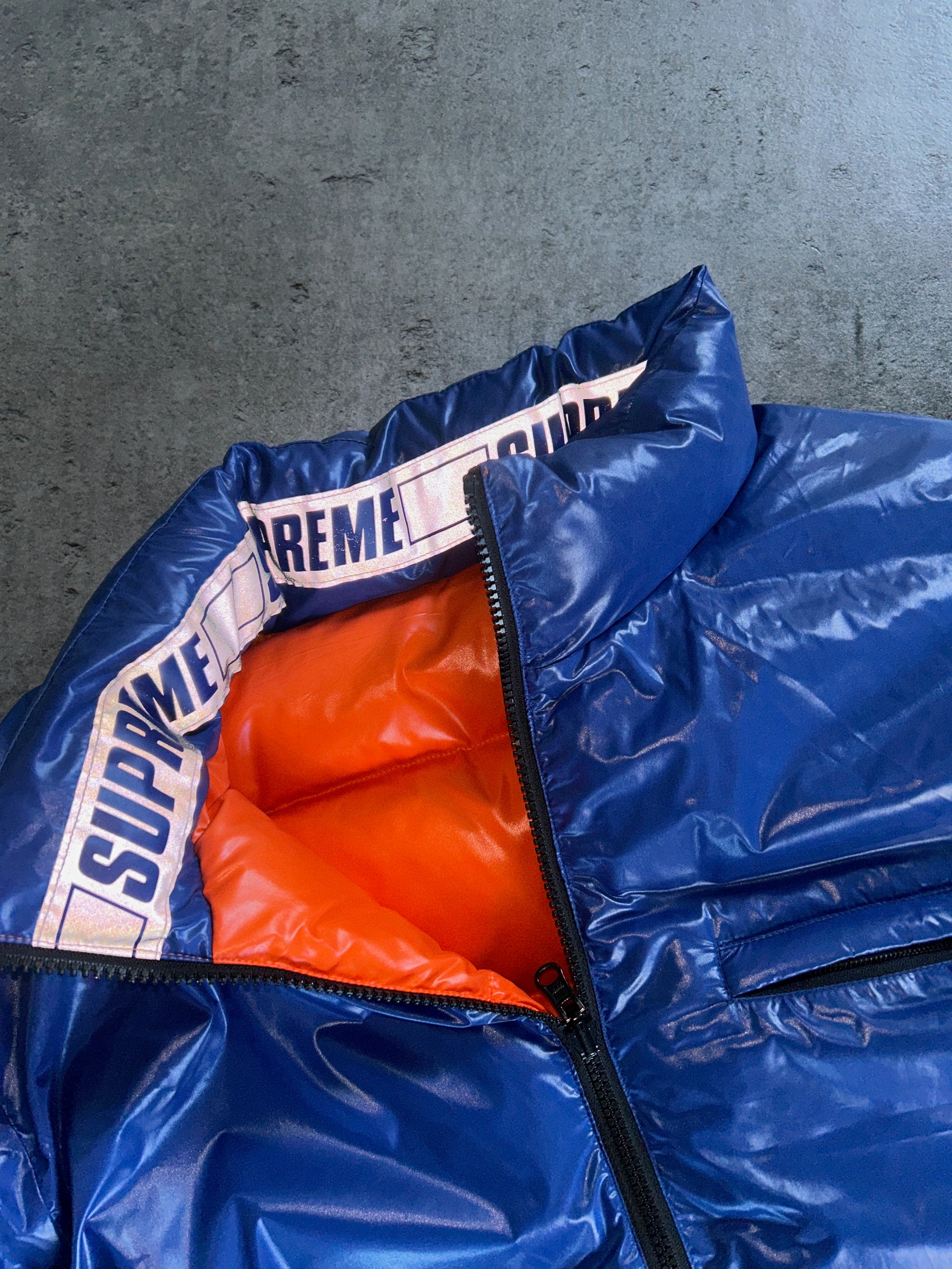 SUPREME SHINY REVERSIBLE PUFFER SS20 (M)
