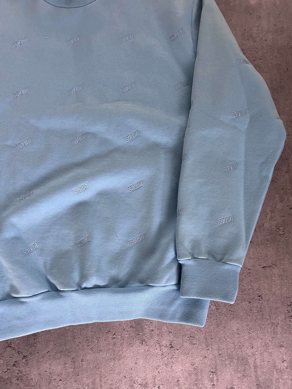 SAUNA LOGO CREWNECK (S)