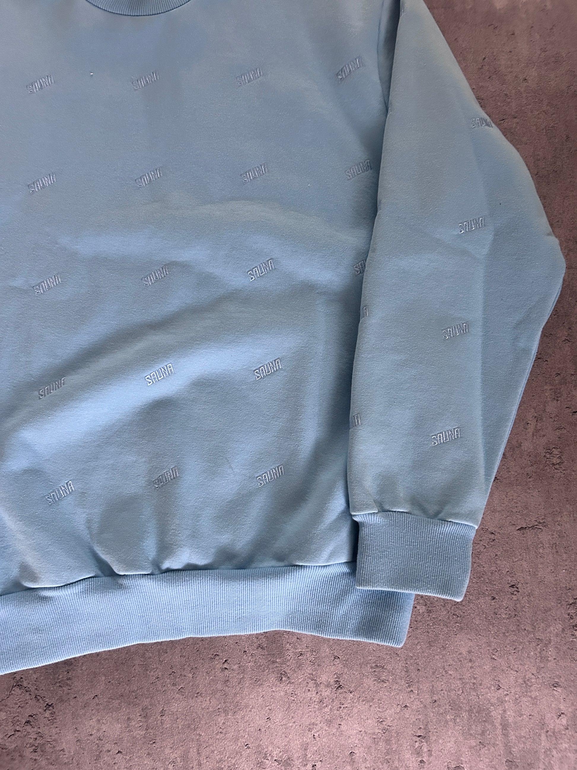 SAUNA LOGO CREWNECK (S)
