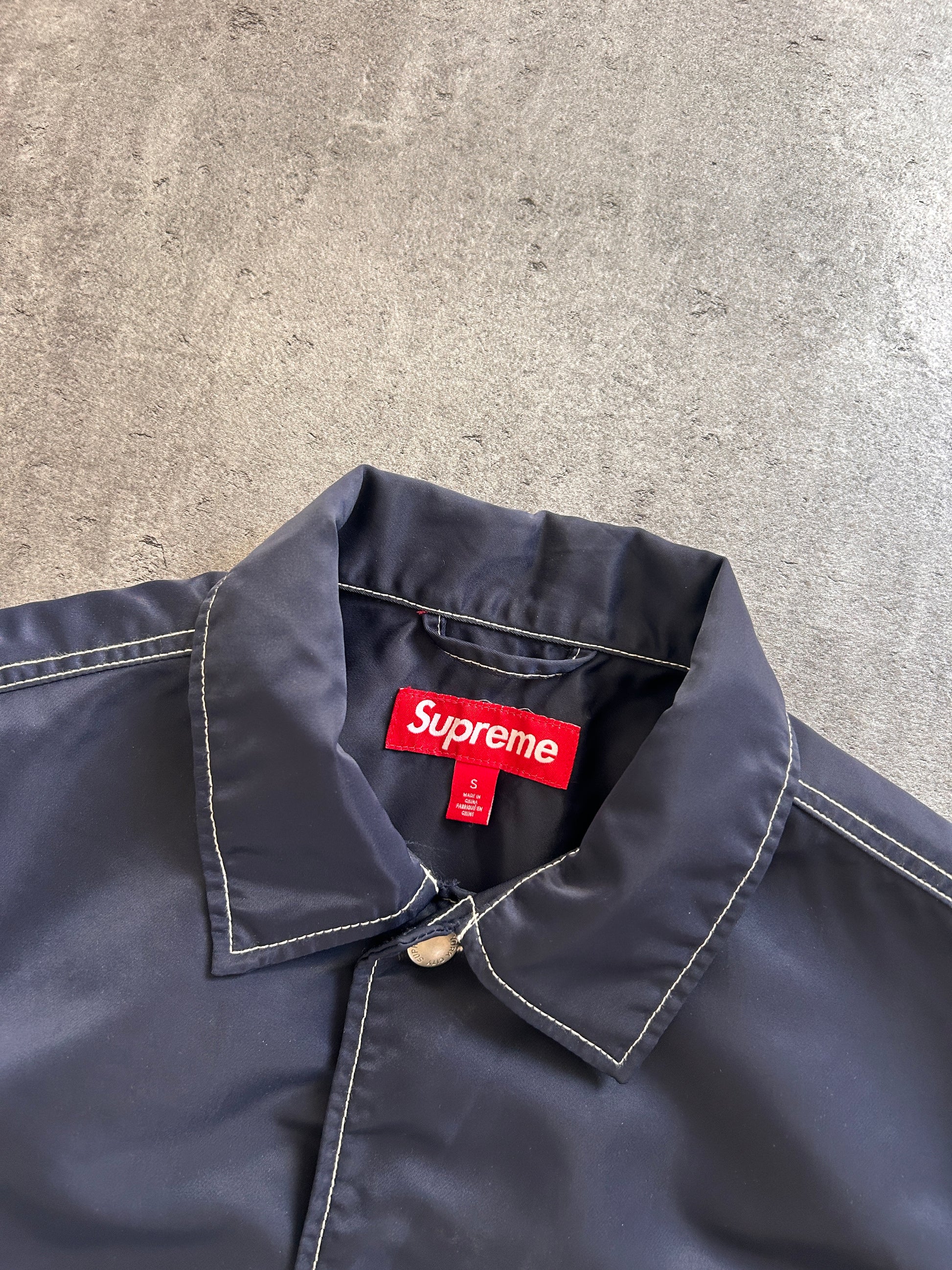 SUPREME NYLON CHORE COAT (M)