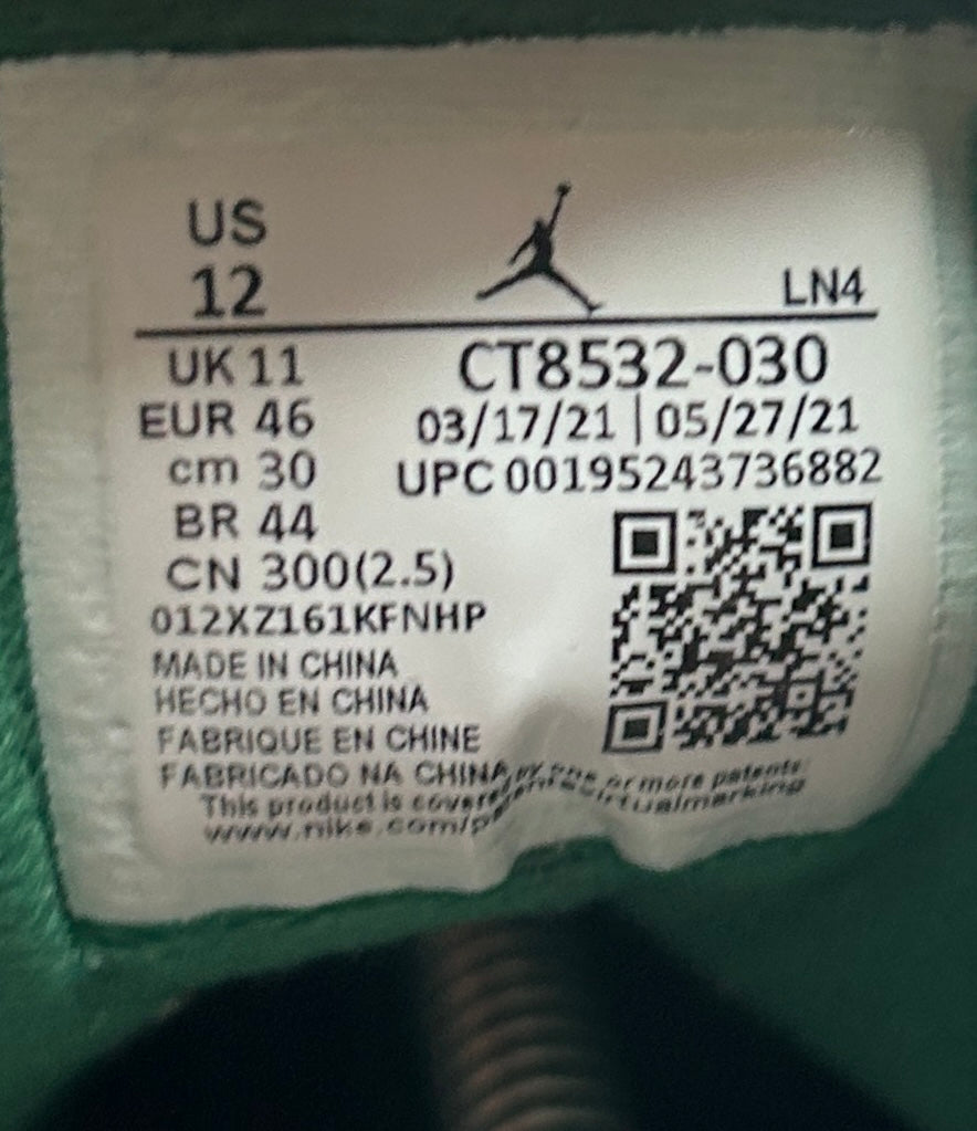 AIR JORDAN 3 “PINE GREEN” 46EU
