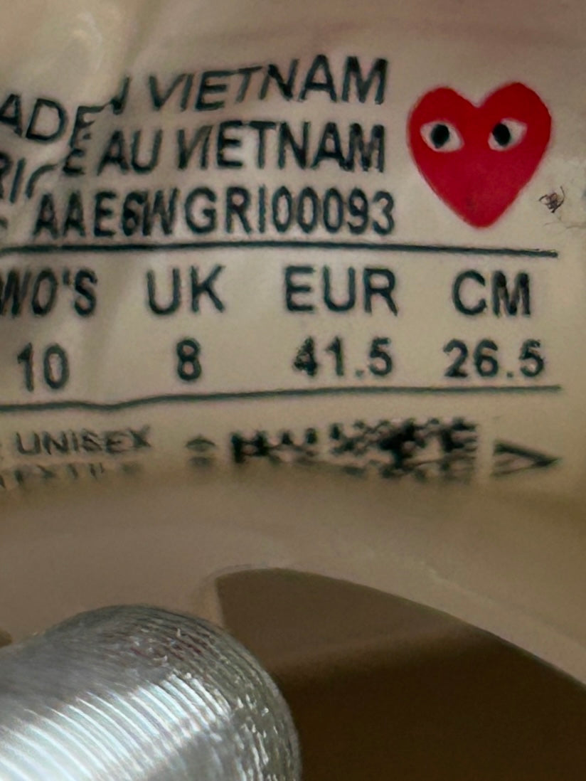 CONVERSE X CDG CHUCK 70 (41,5/42EU)