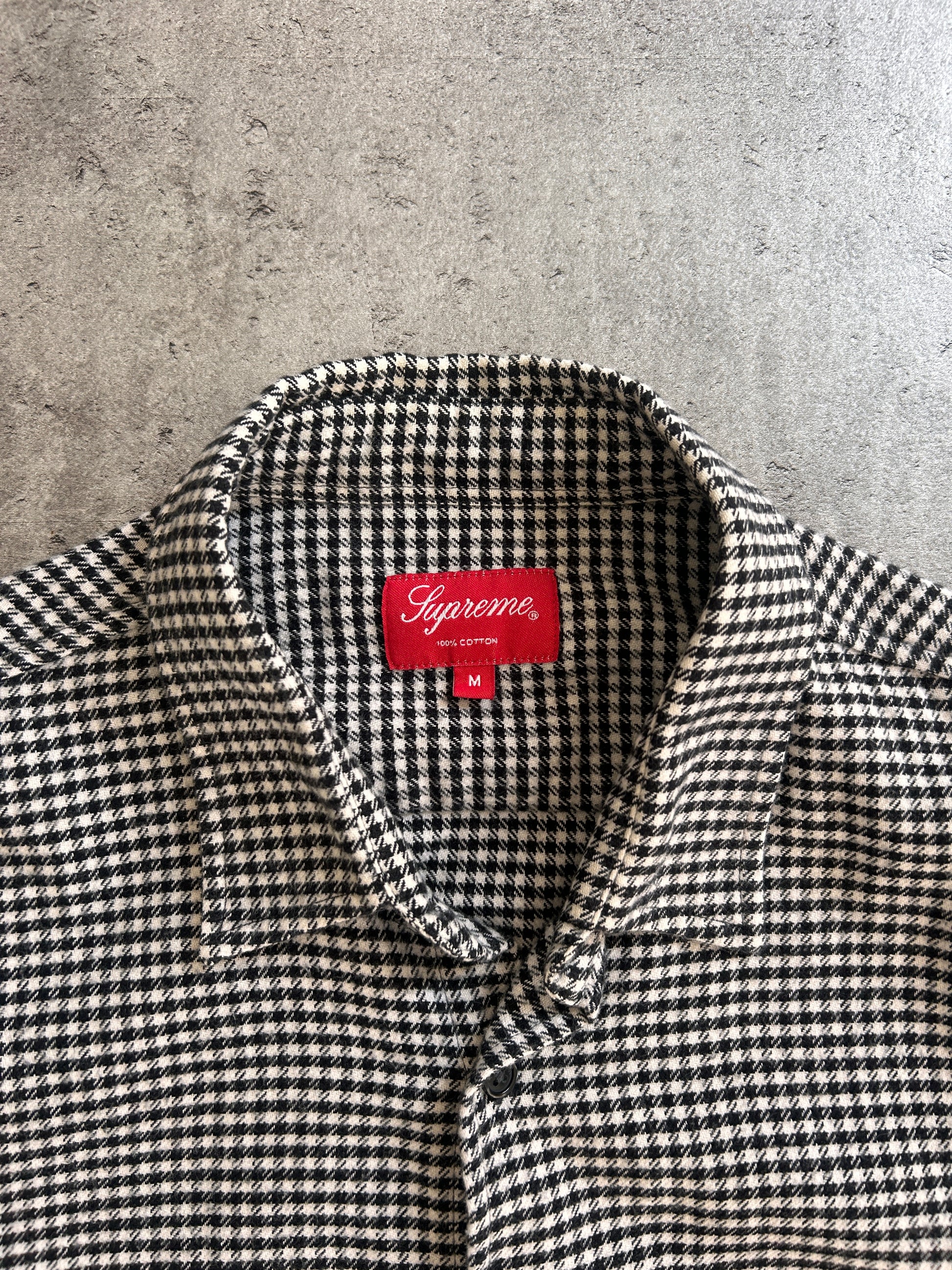 SUPREME HOUNDSTOOTH FLANNEL (M)