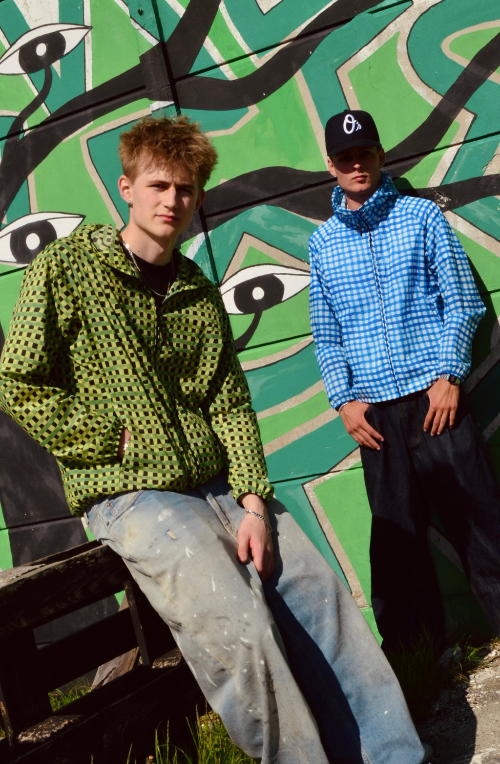 MARNI X UNIQLO CHECKER WINDBREAKER (L)