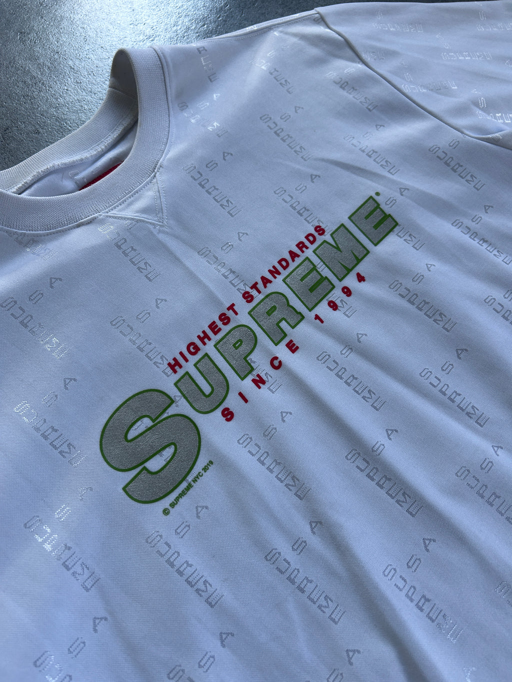 SUPREME HIGHEST STANDARD JERSEY (L)