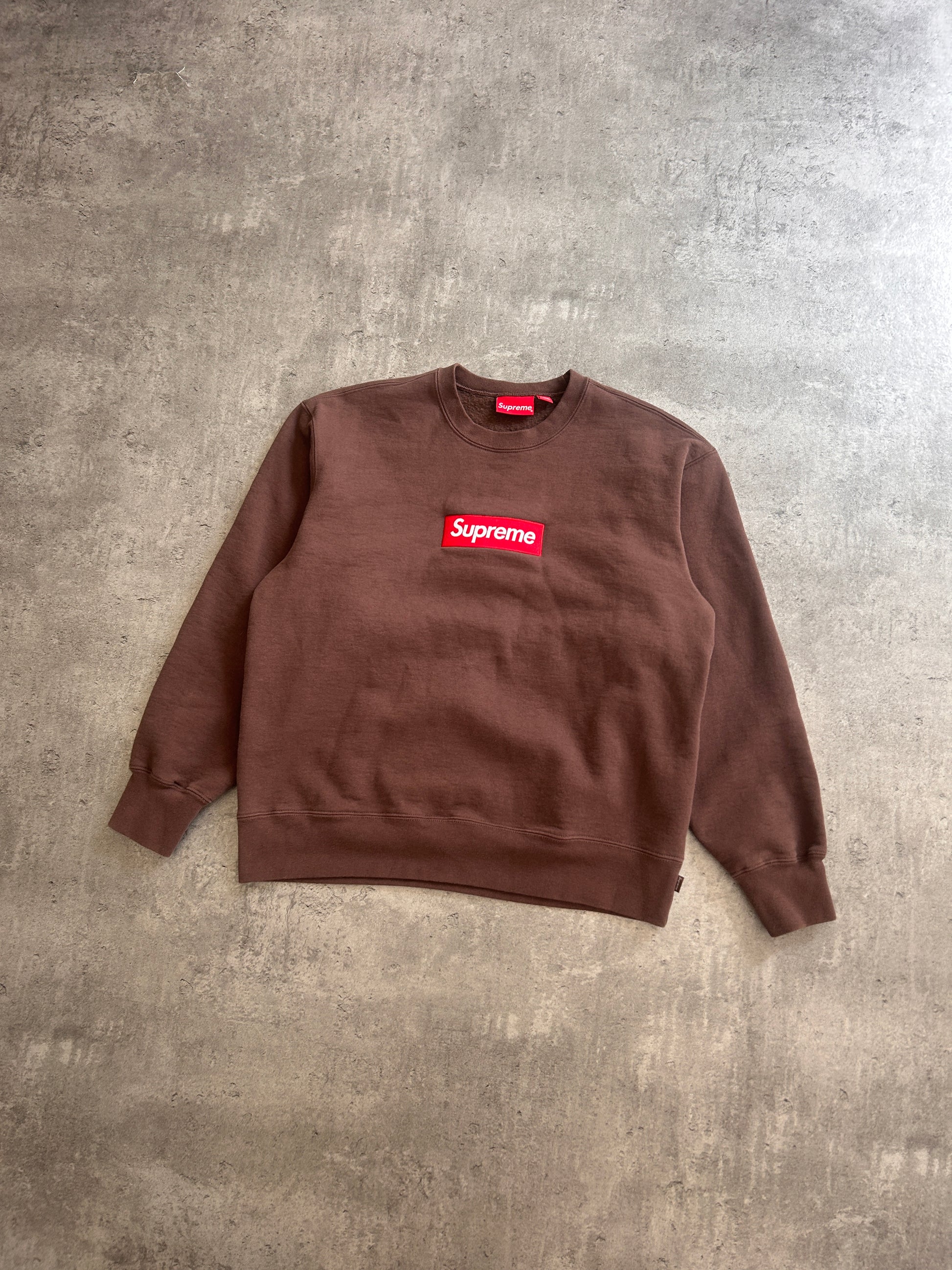 SUPREME BOX LOGO CREWNECK (M)